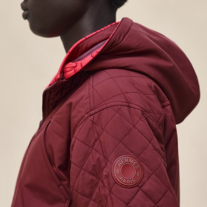 Rose Pivoine "Cahier Du Colporteur" Reversible Jacket