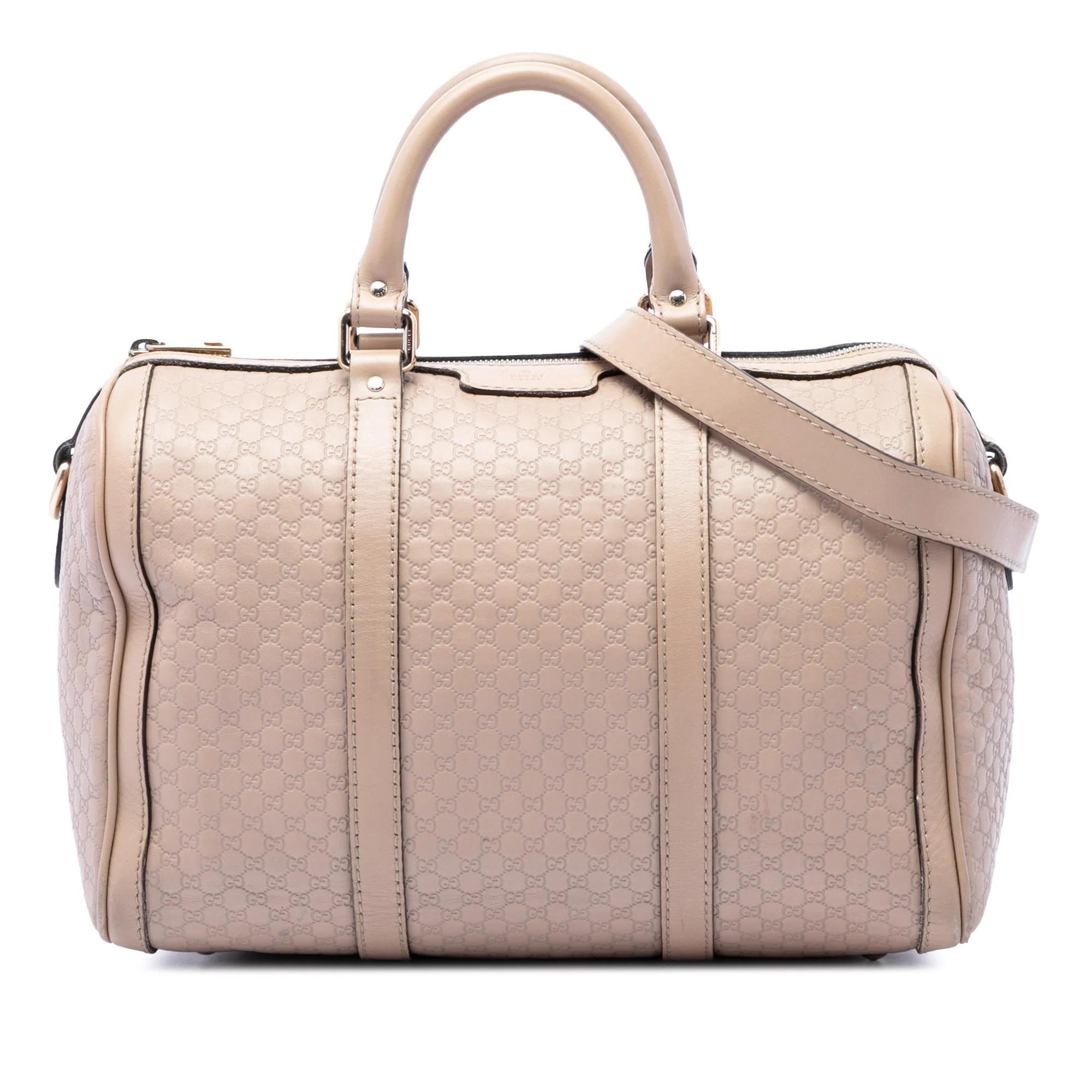 Boston leather satchel