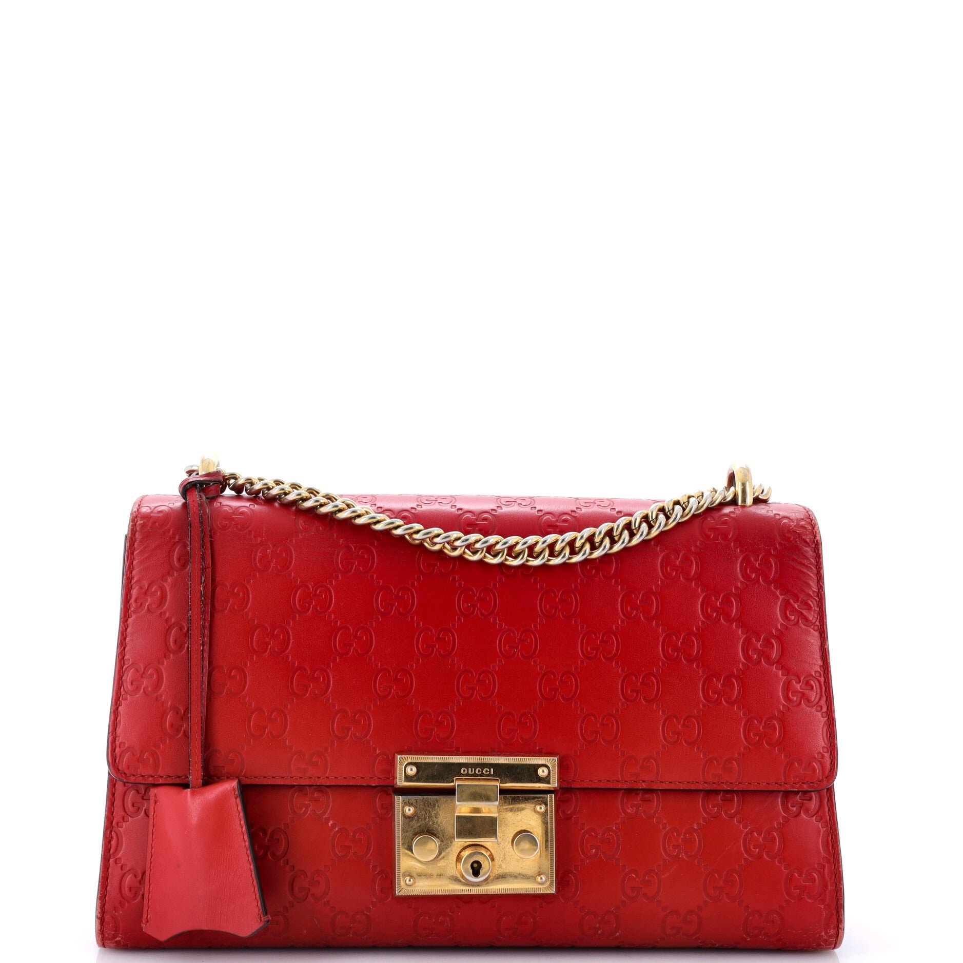 Padlock Shoulder Bag Guccissima Leather Medium