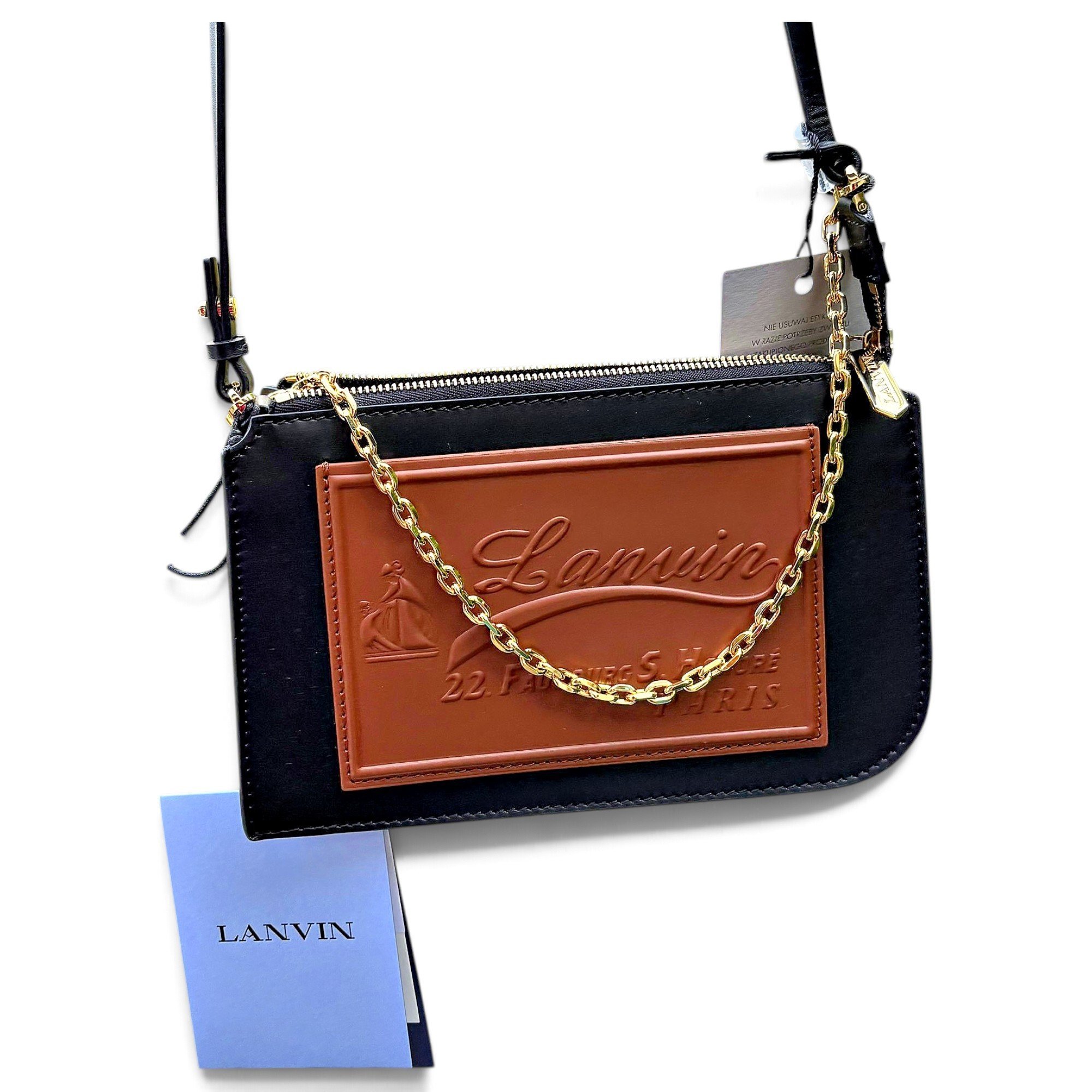 Leather crossbody bag