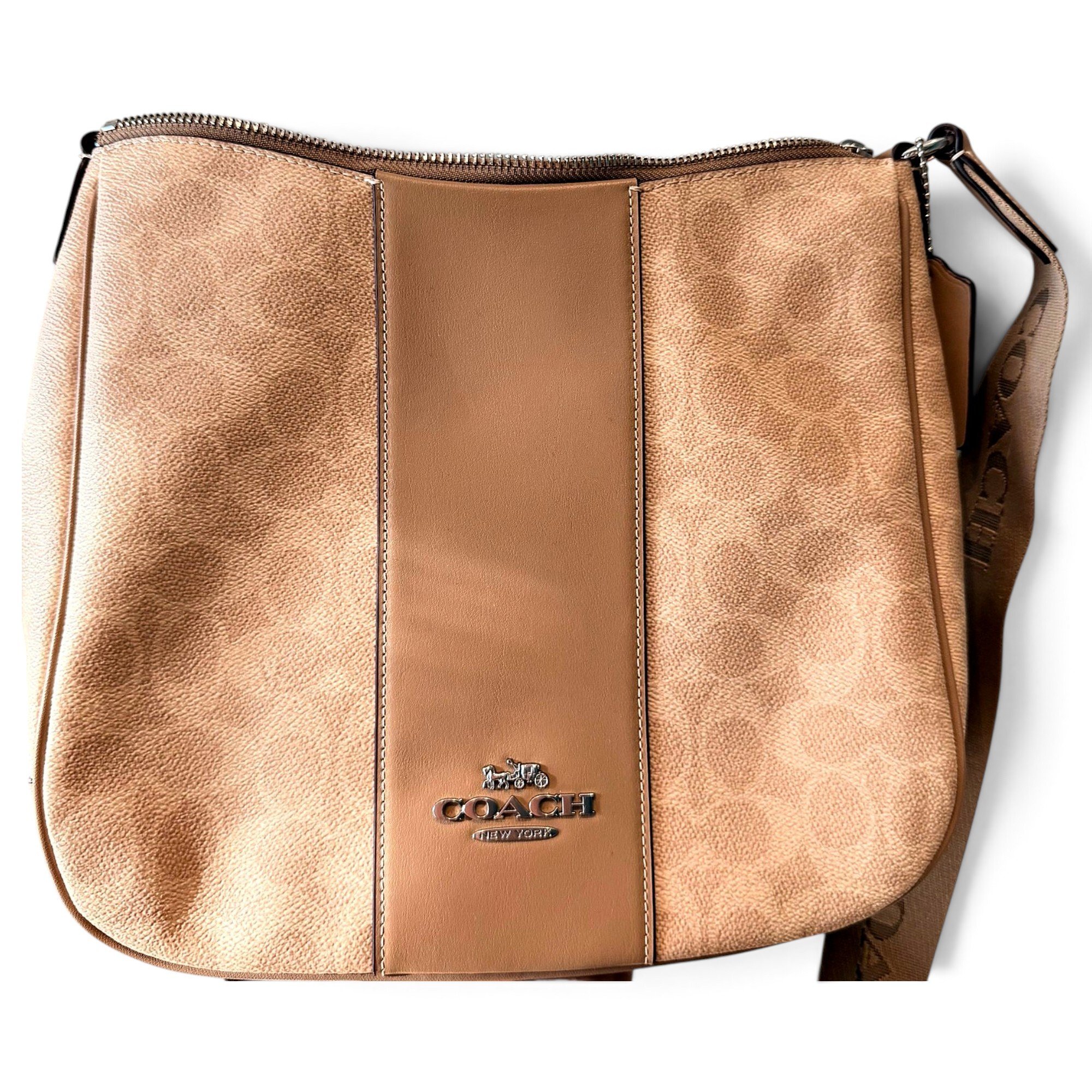 Patent leather crossbody bag