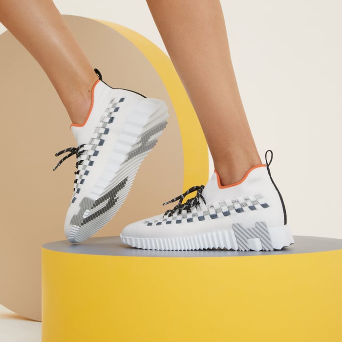 Multicolore Blanc Flex Slip-on Sneaker