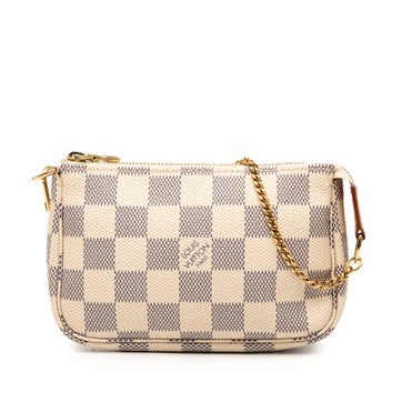 Damier Azur Mini Pochette Accessoires