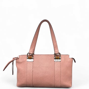 Calfskin Bamboo Tote