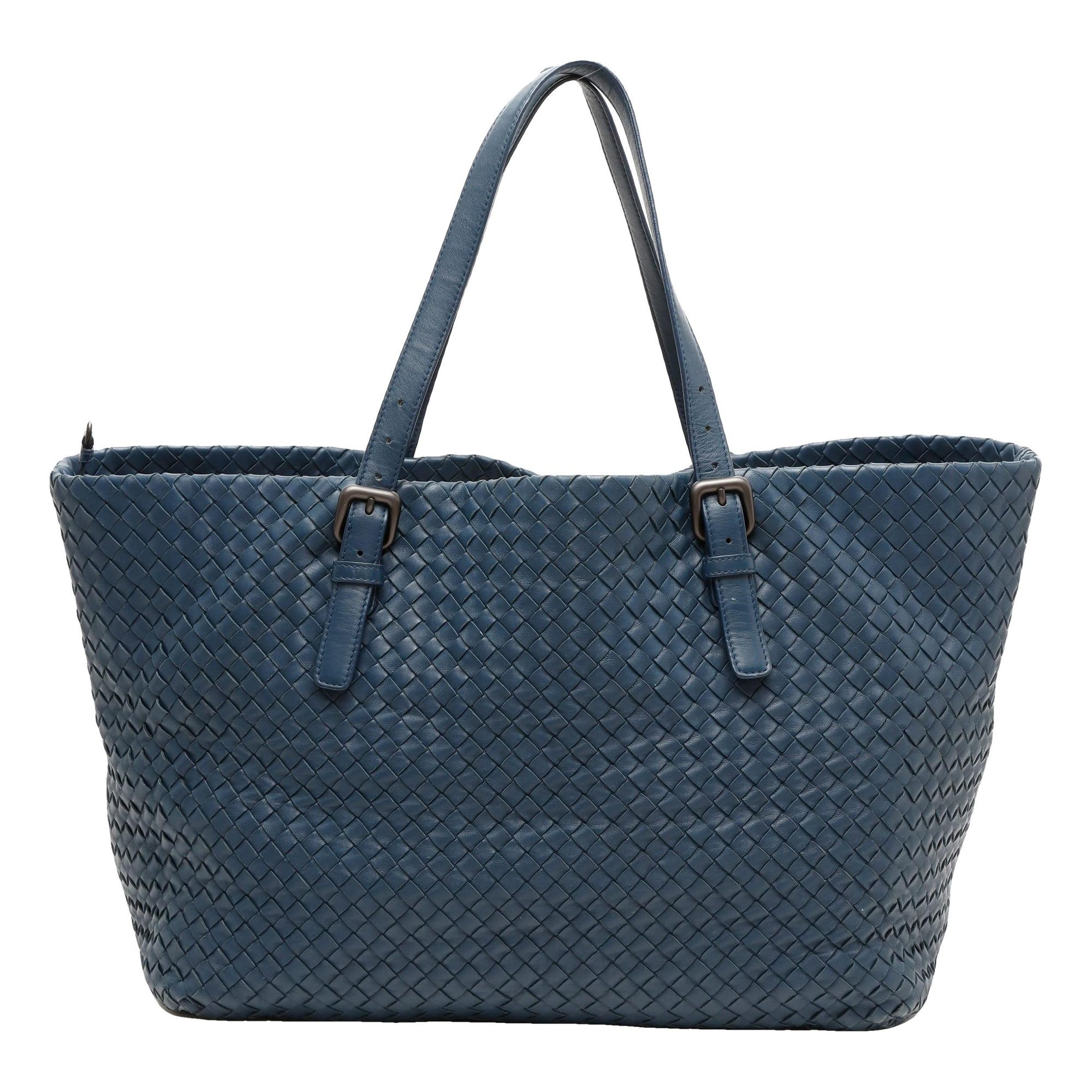 Leather tote
