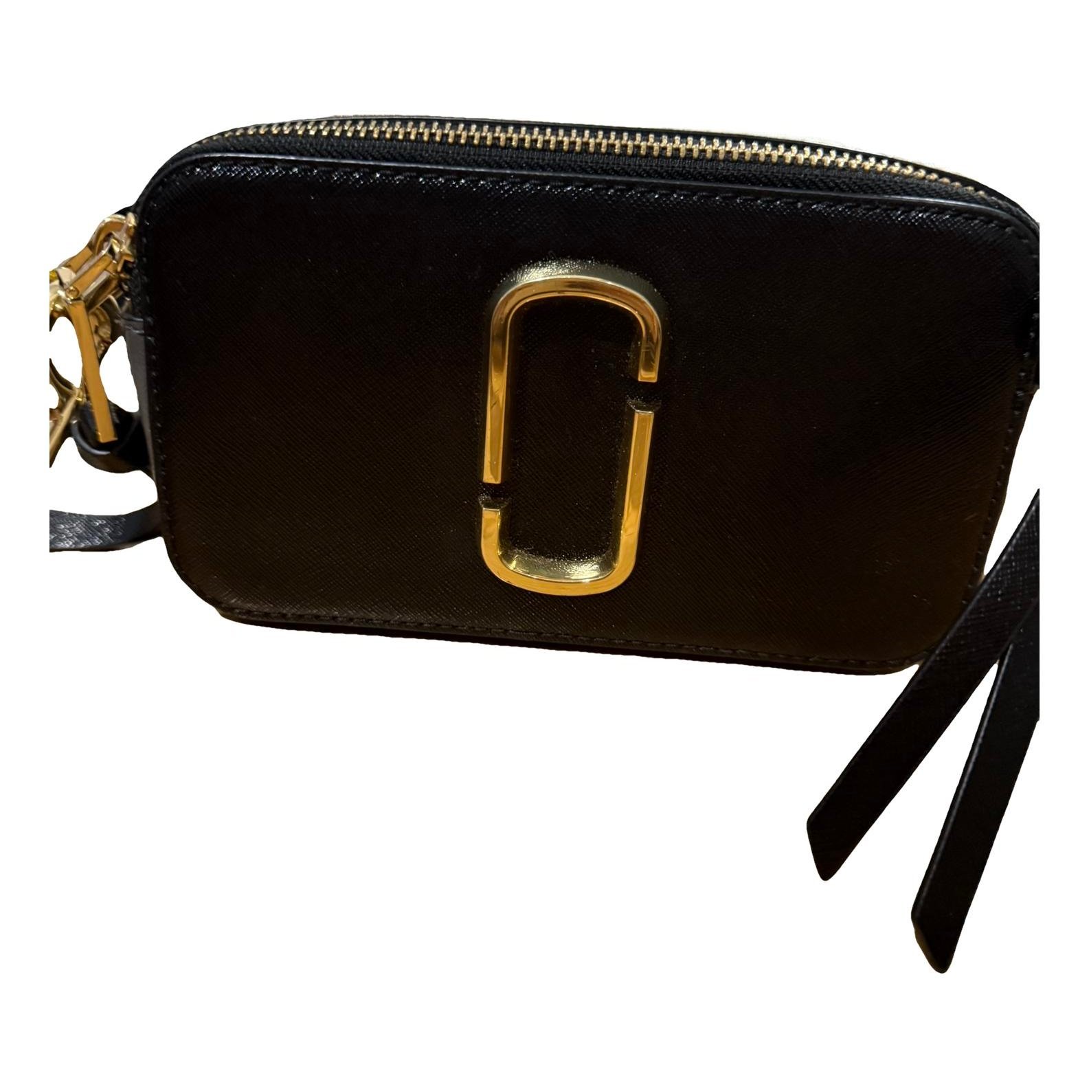 Snapshot leather crossbody bag