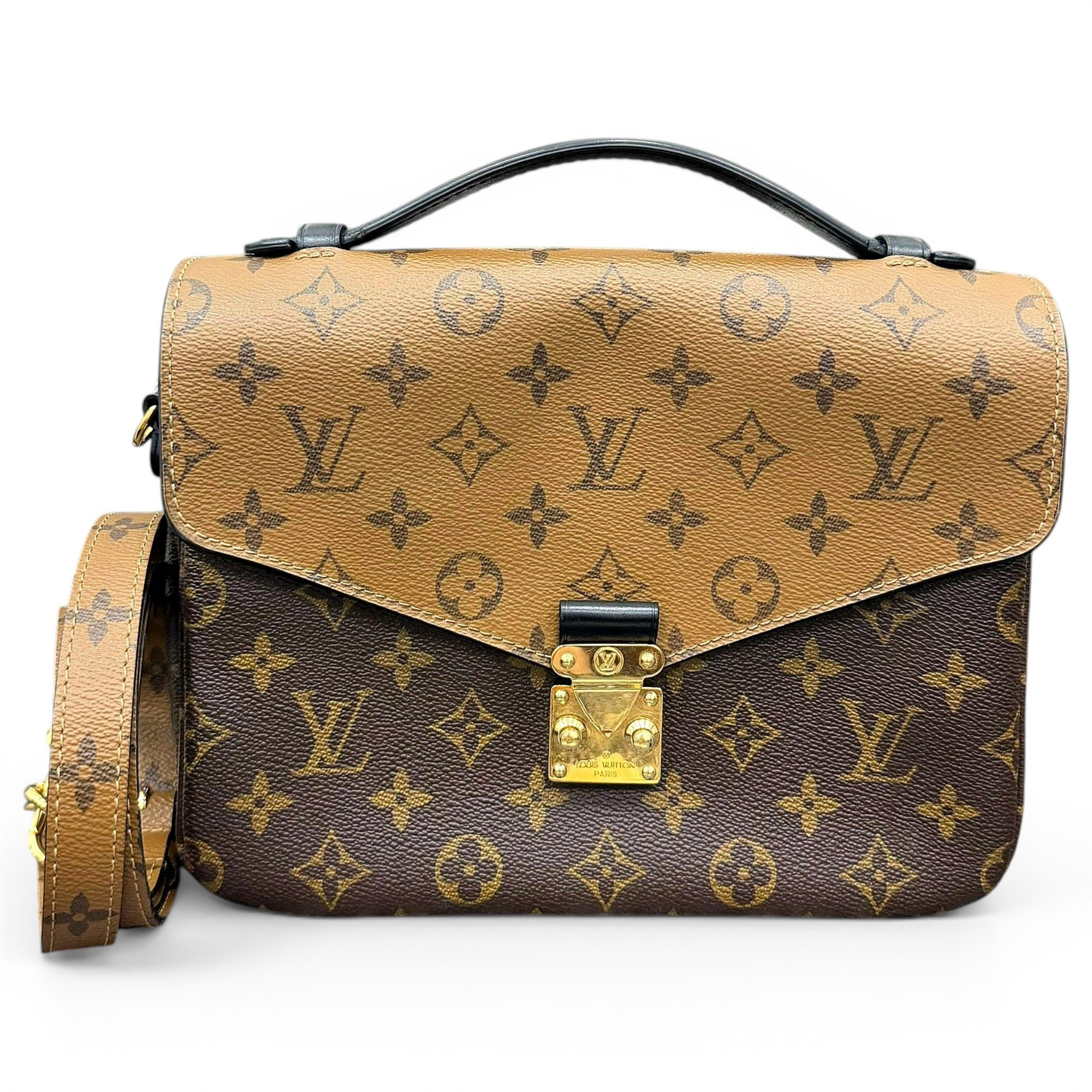 Metis leather handbag