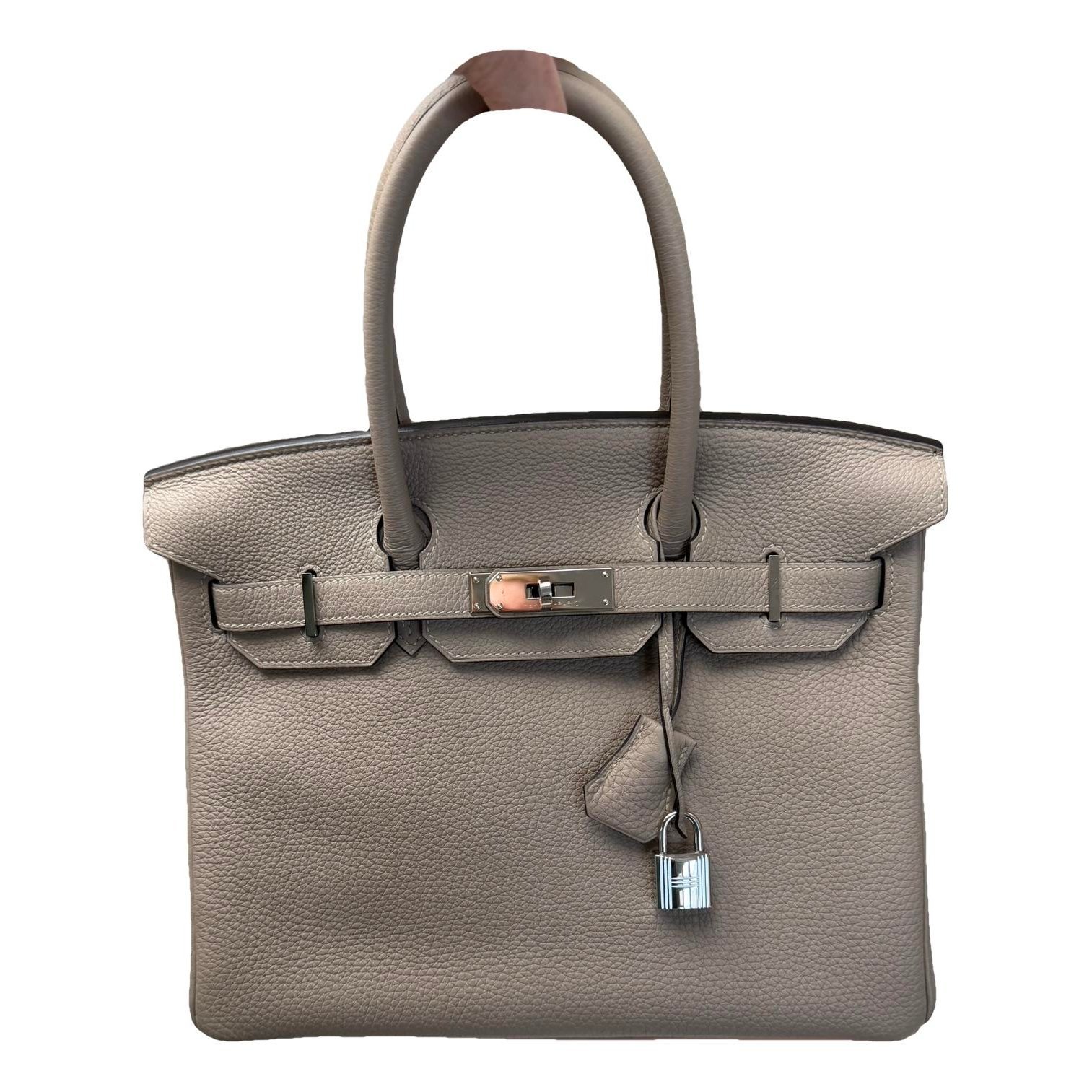 Birkin 30 leather handbag