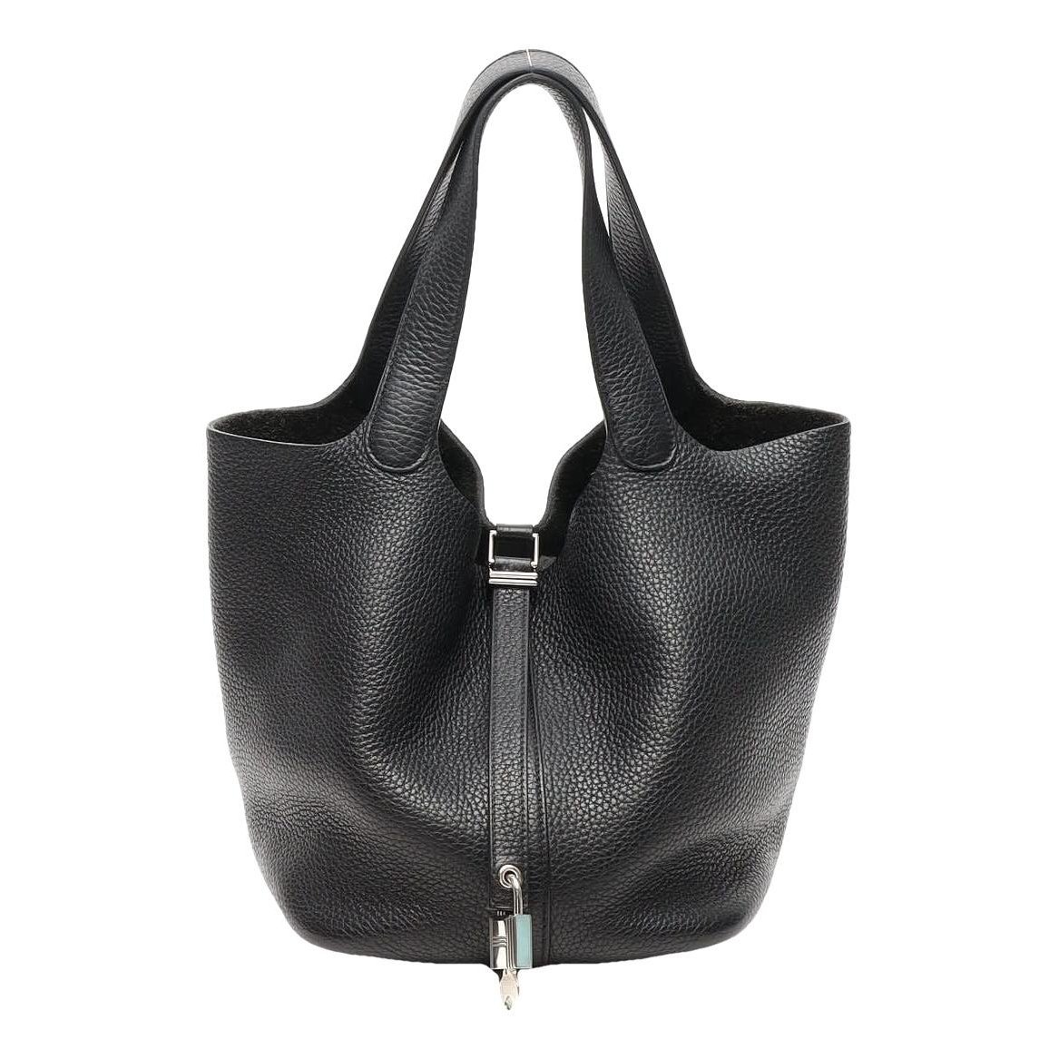 Picotin leather handbag