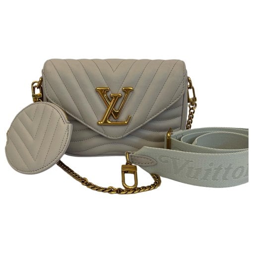 Multi-Pochette New Wave leather handbag
