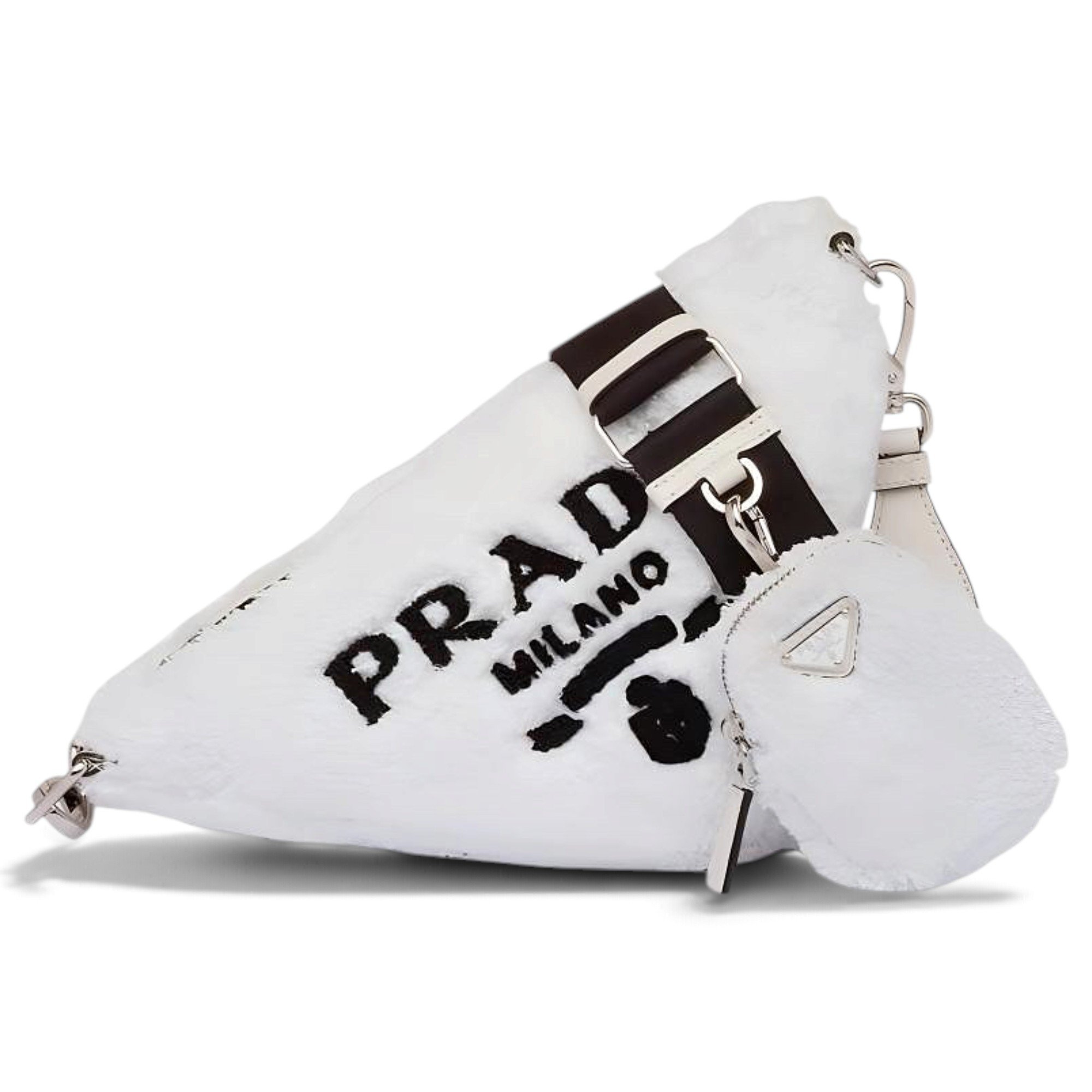 Triangle crossbody bag