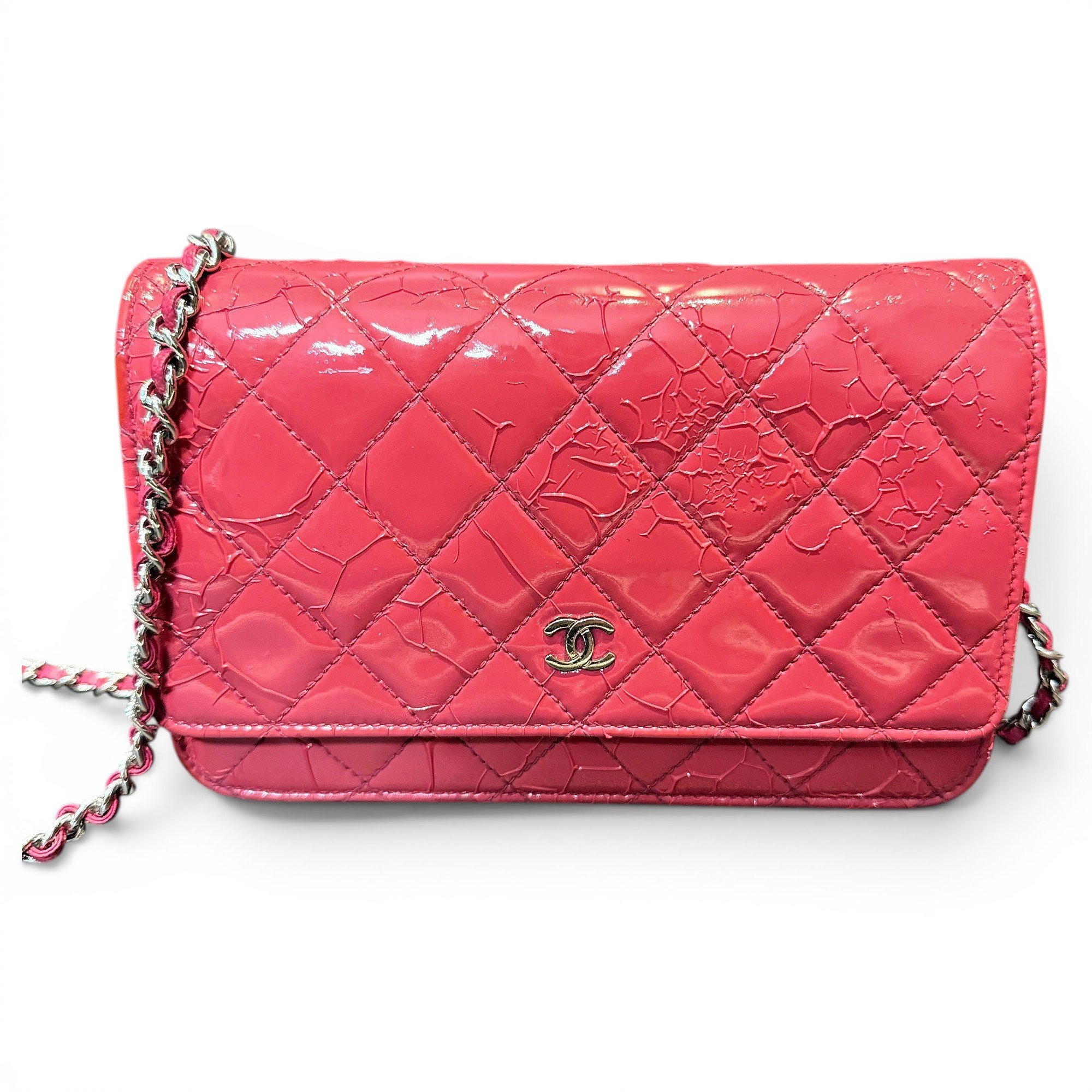 Wallet On Chain Timeless/Classique leather handbag