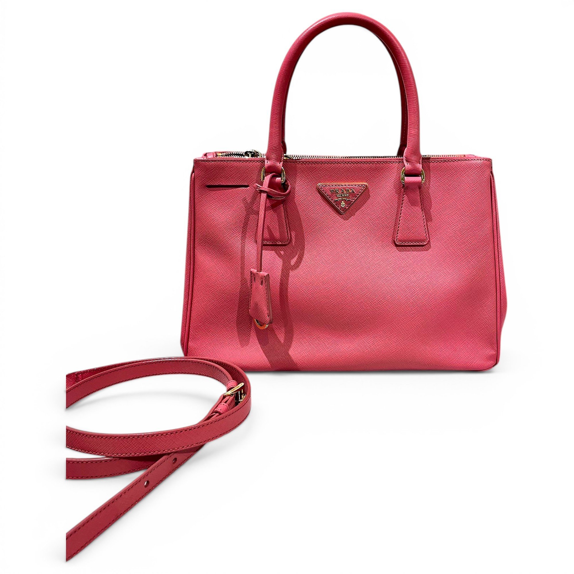 Galleria leather handbag