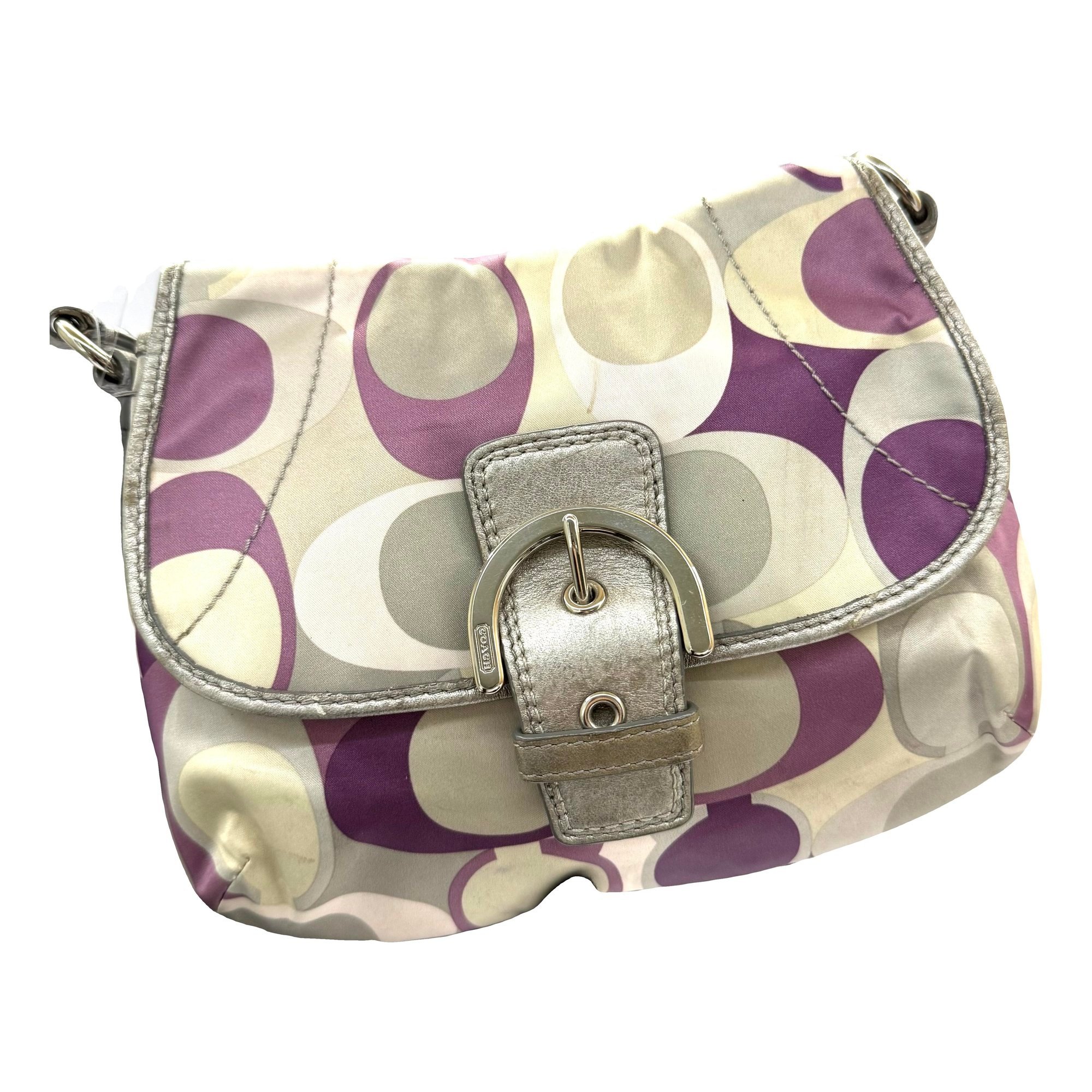 Canvas Courier Crossbody cloth handbag