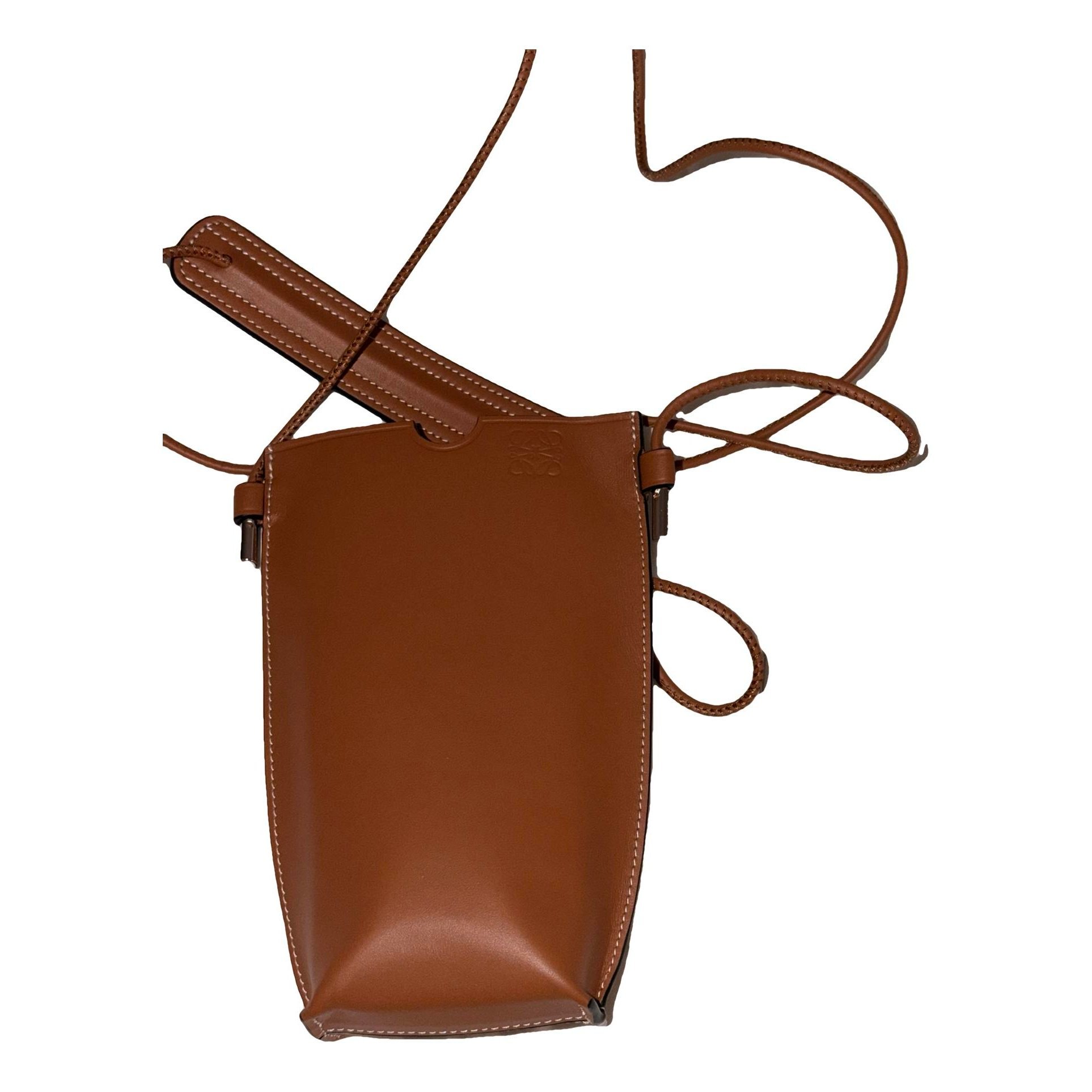 Gate Pocket leather crossbody bag