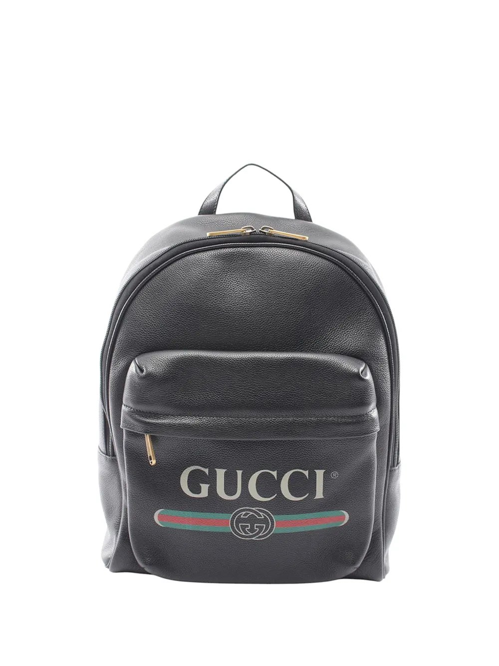 2016-2026 Leather Logo backpack