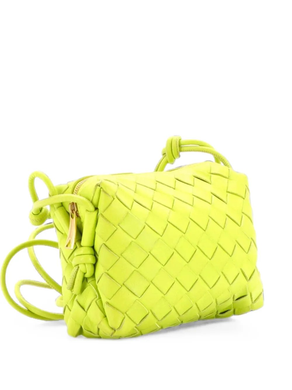 Loop Intrecciato Nappa Mini crossbody bag