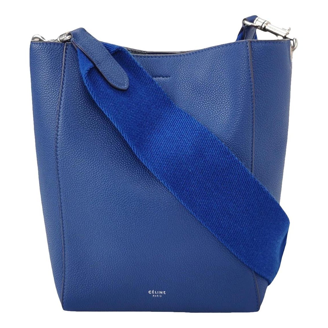 Seau Sangle leather handbag