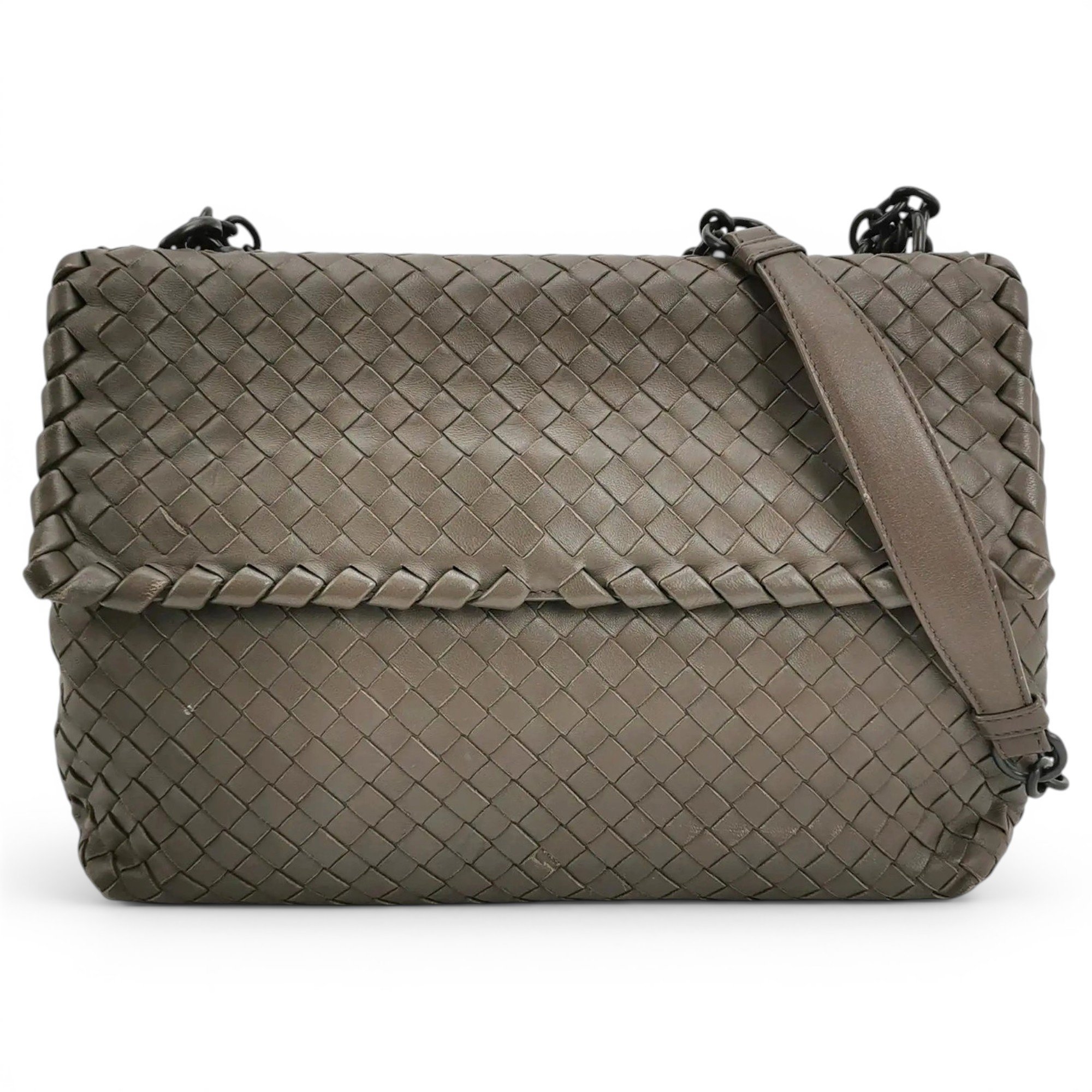 Olimpia leather handbag