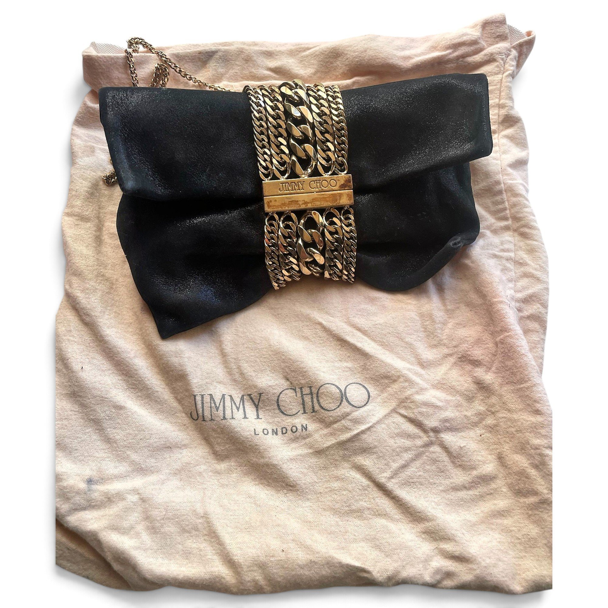 Jimmy Choo Rebel clutch bag