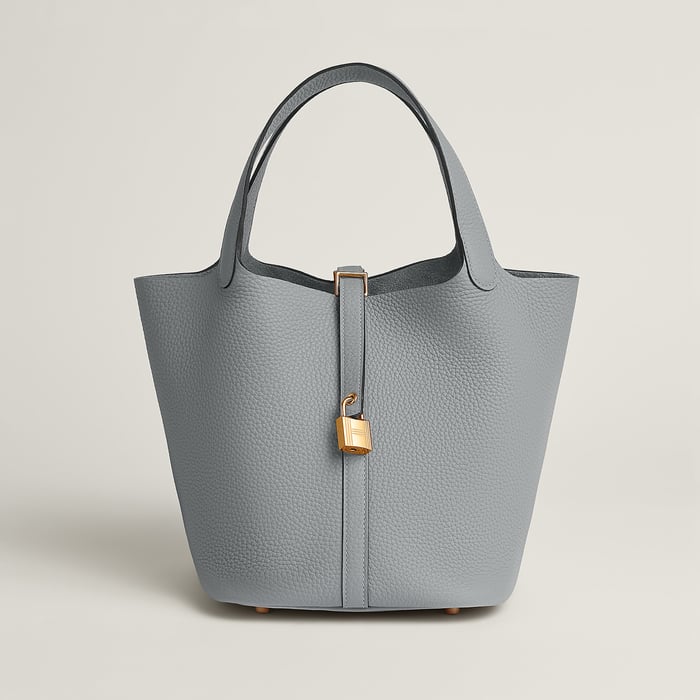 Gris Pantin Picotin Lock 22 Bag