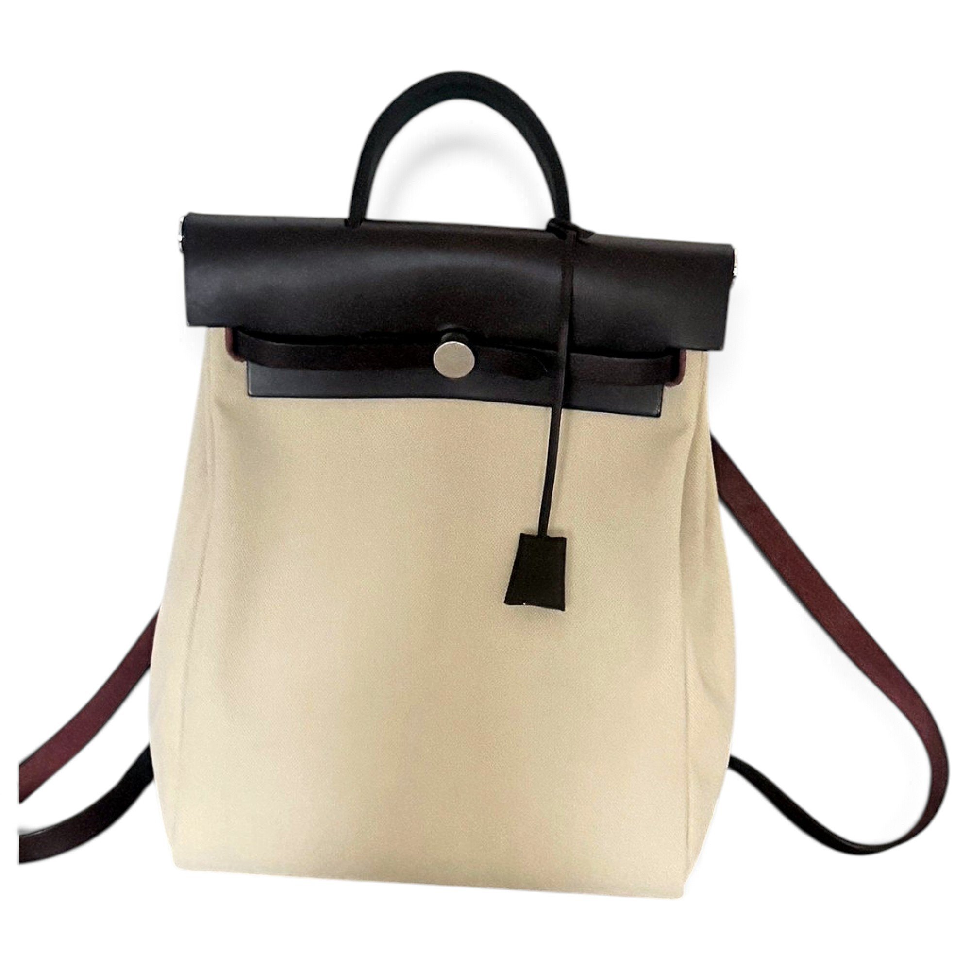 Hermes Herbag Handbag Vache Leather 2022