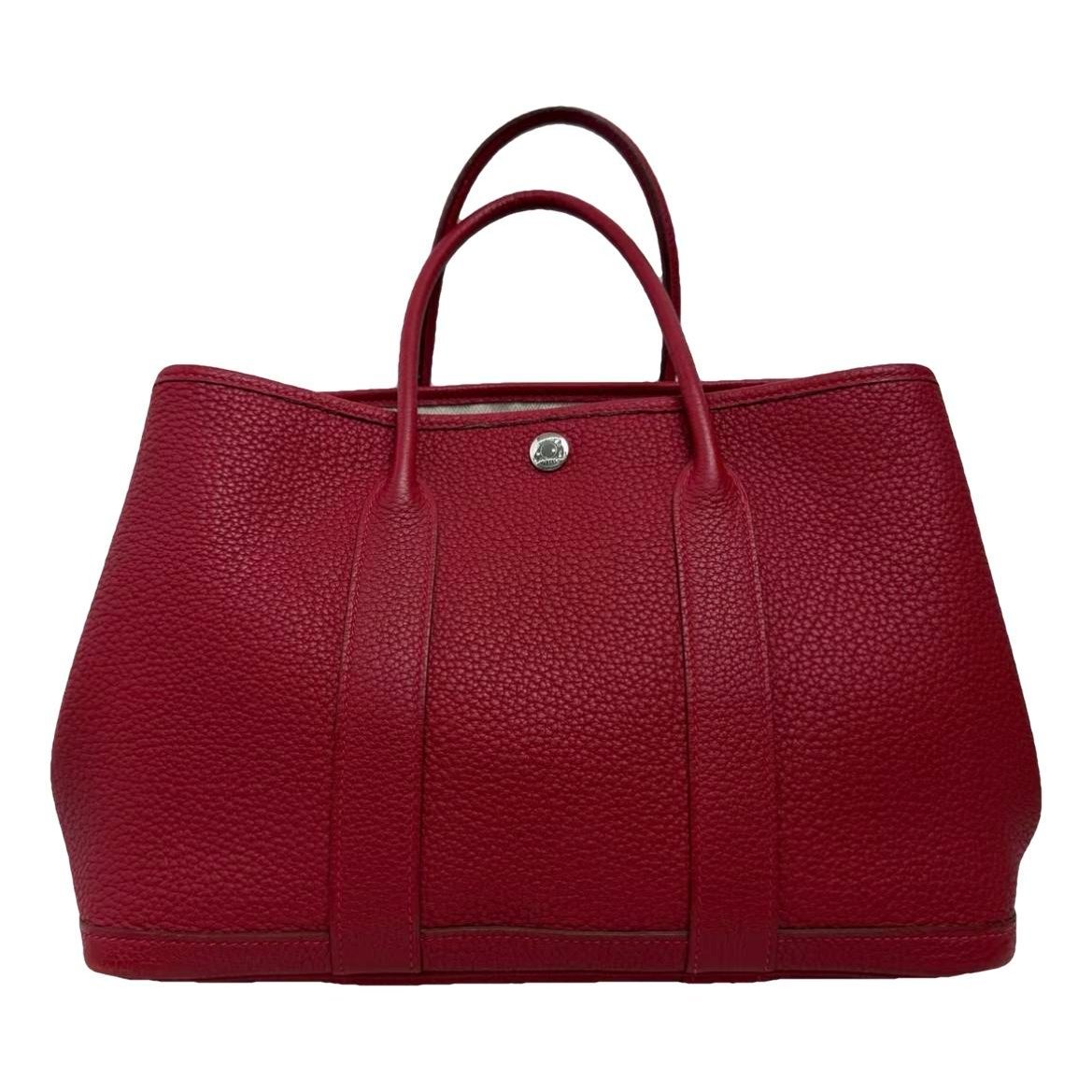 Garden Party leather tote