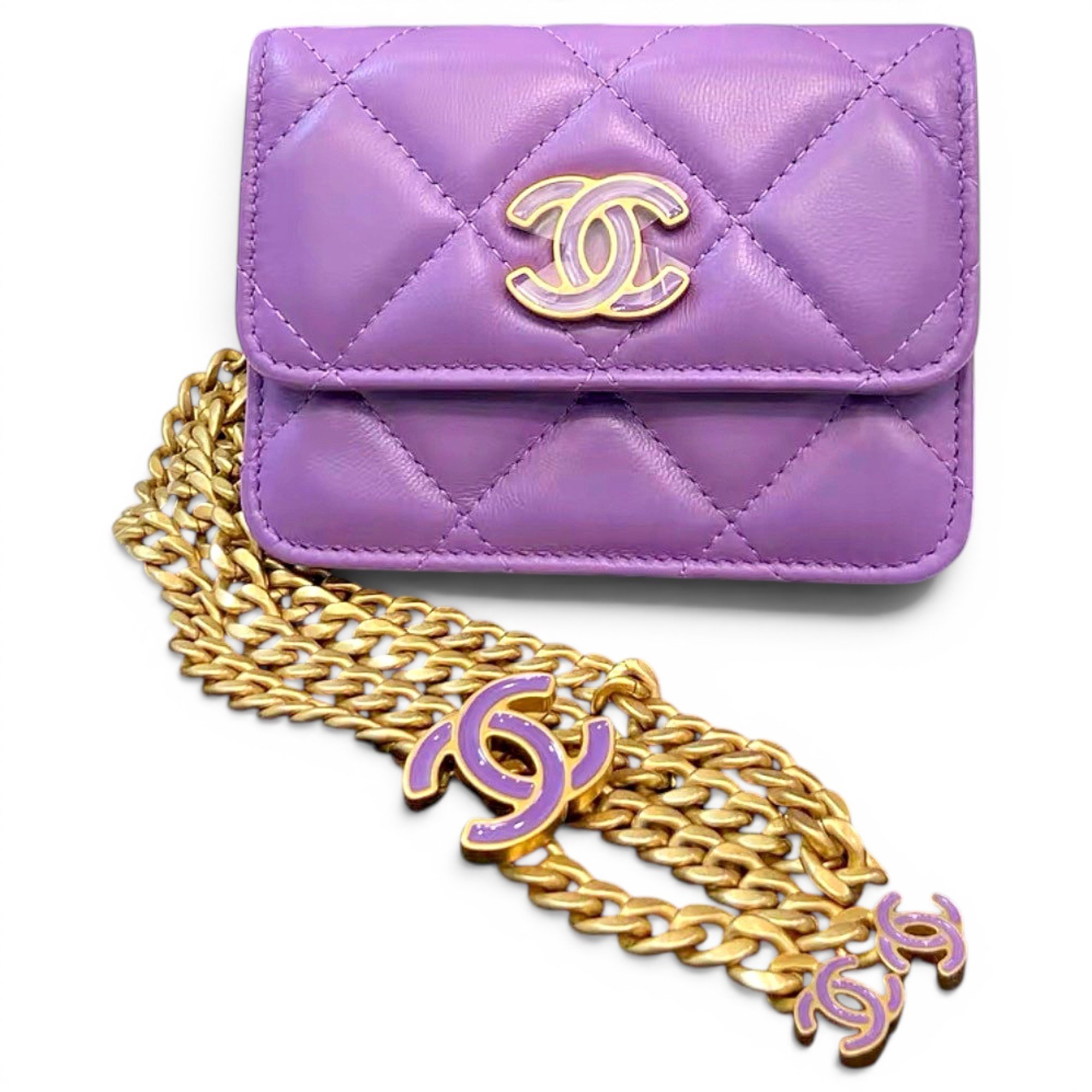 Leather mini bag