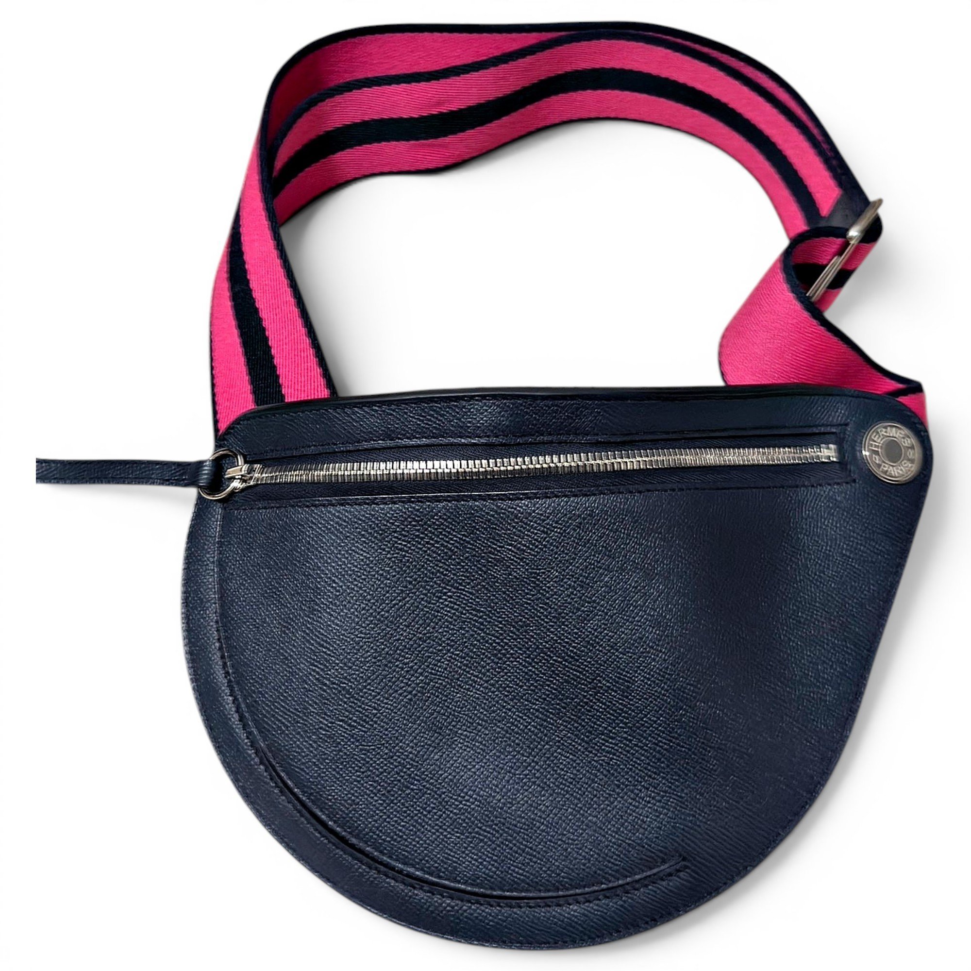 Petite Course leather crossbody bag