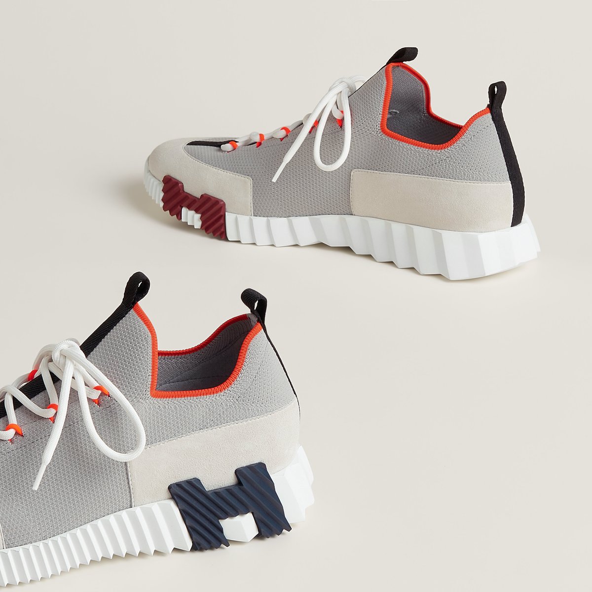 Multicolore Beige Galet Lift Slip-on Sneaker