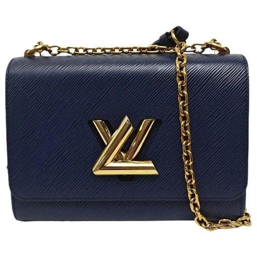 Twist leather crossbody bag