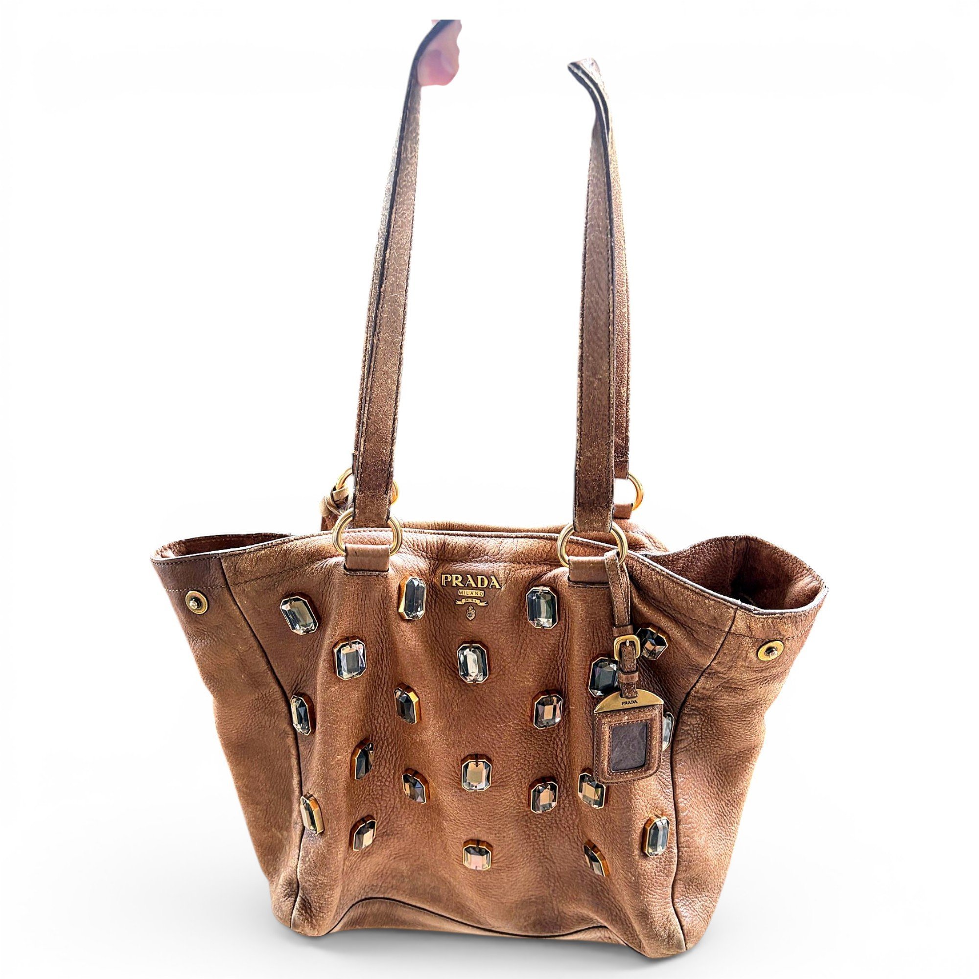 Leather tote