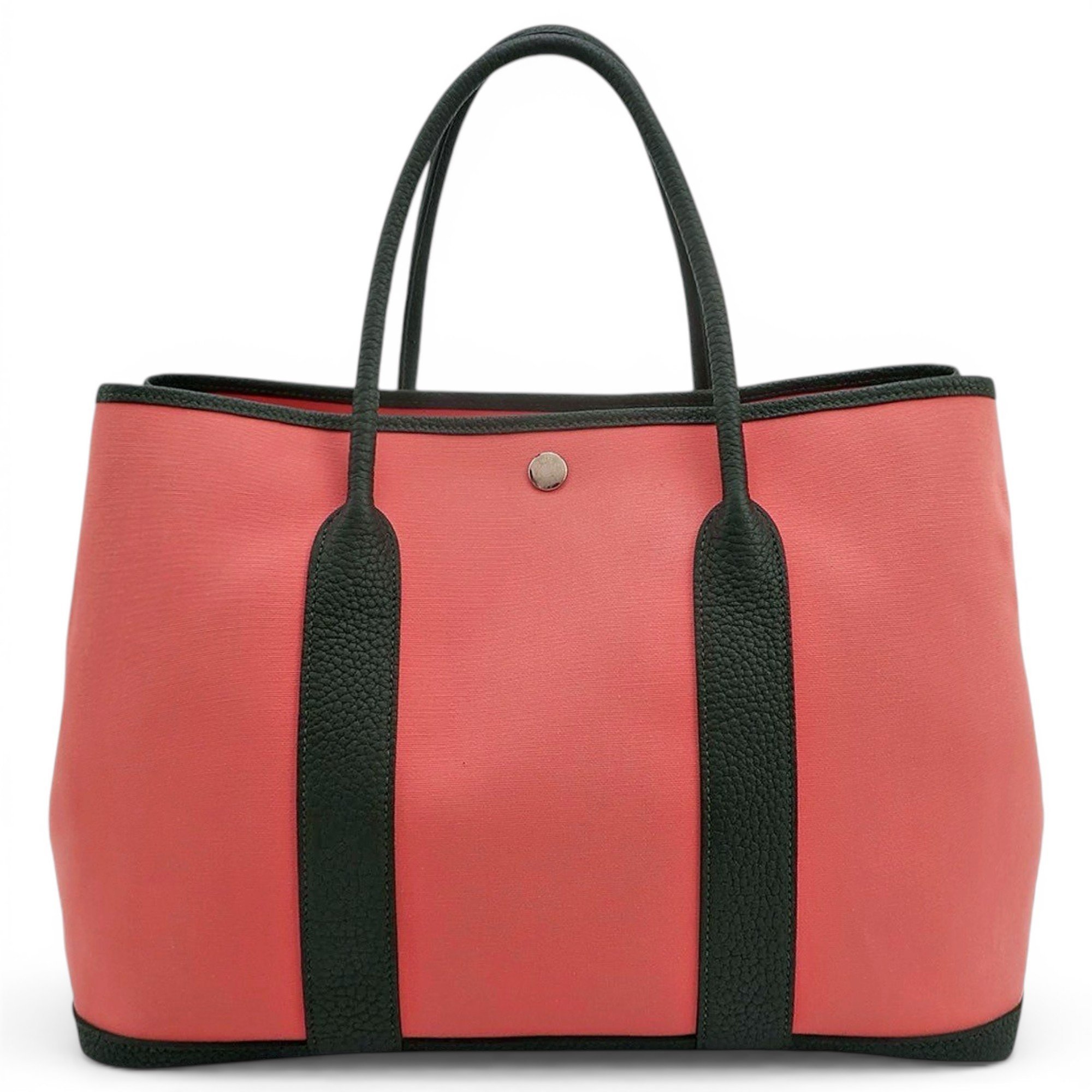 Hermes Garden Party 36 Handbag Pink