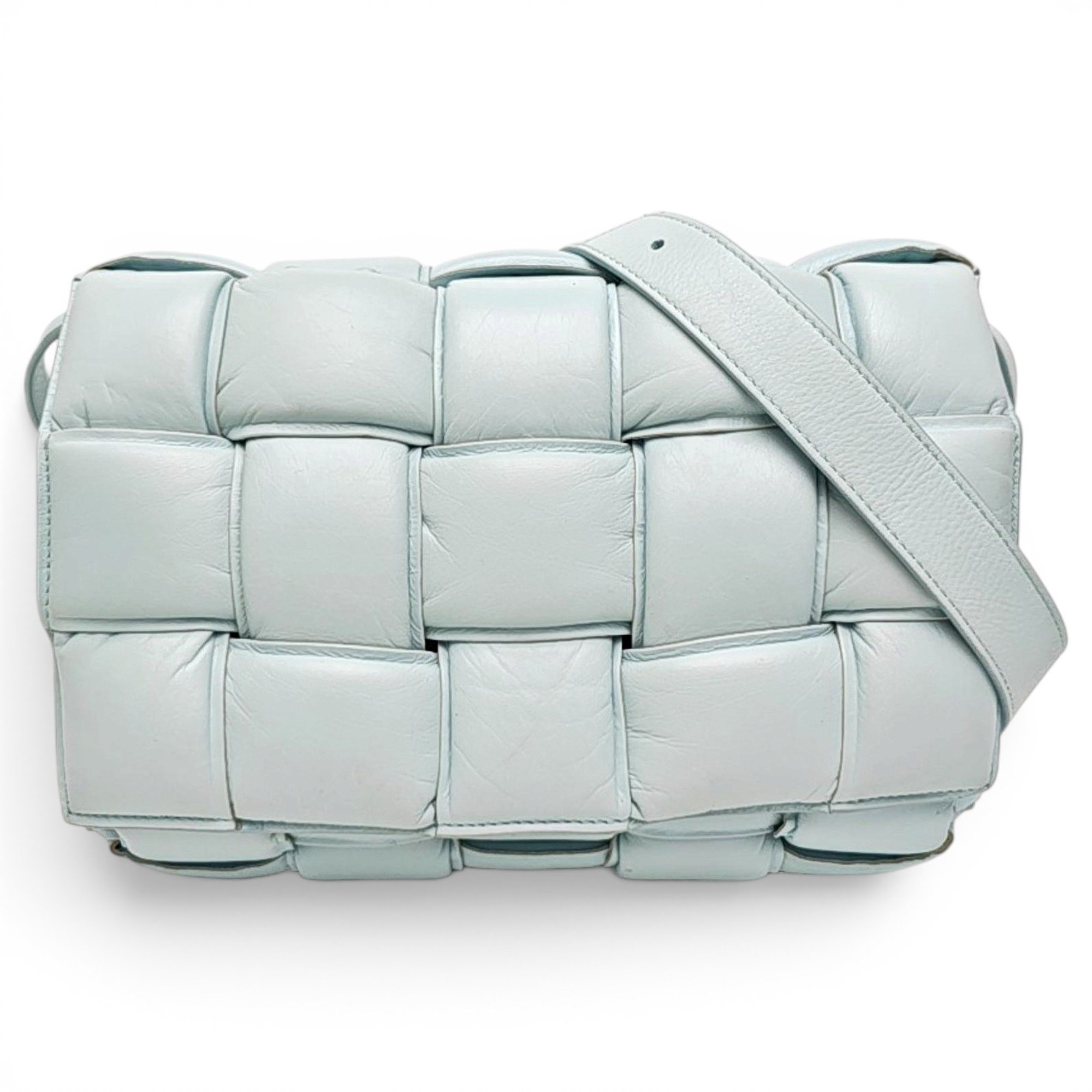 Cassette Padded leather crossbody bag
