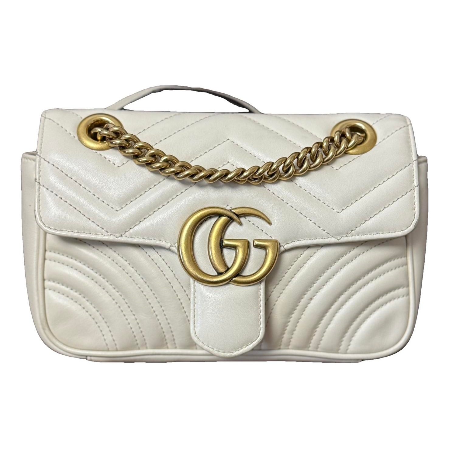 GG Marmont Flap leather crossbody bag