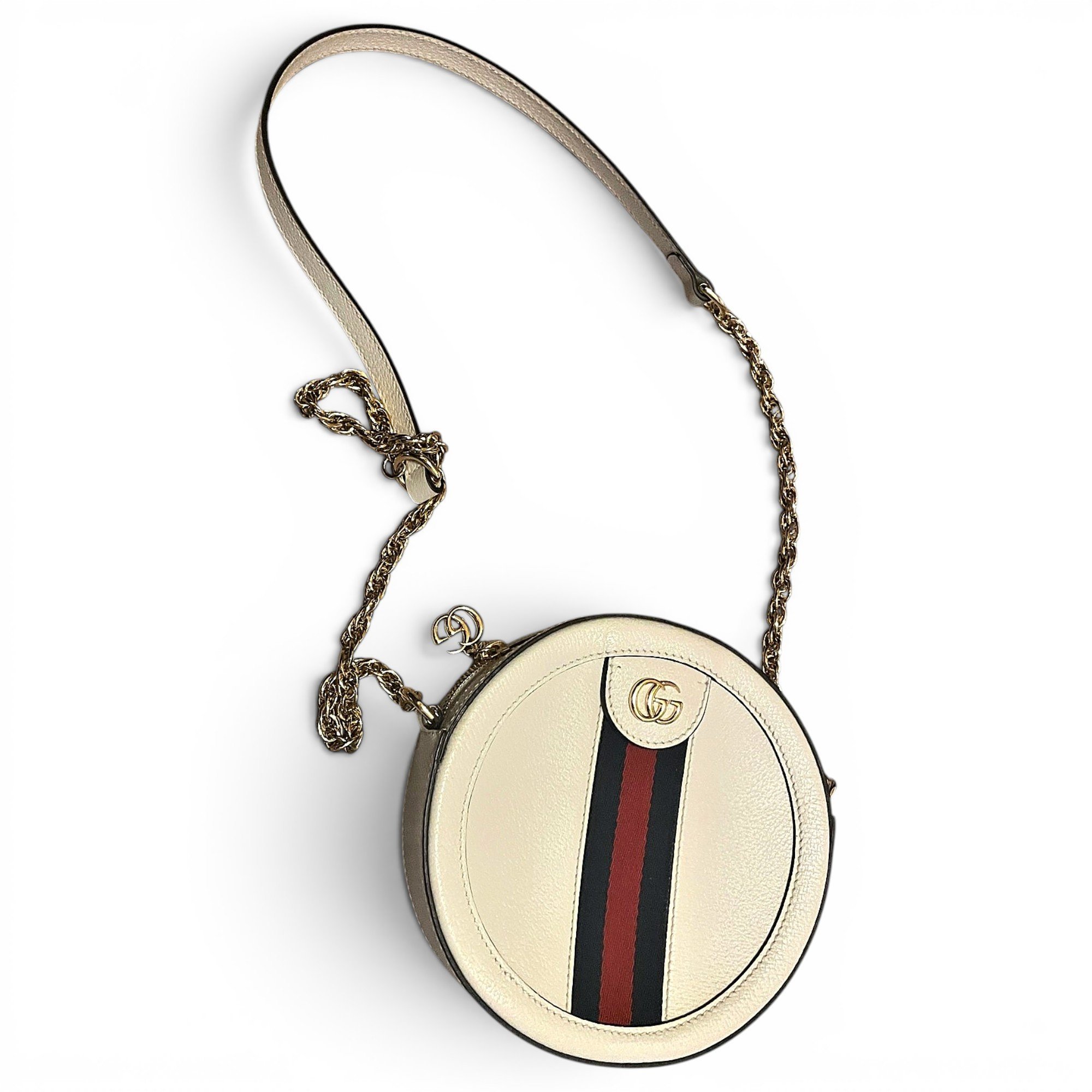Ophidia leather crossbody bag