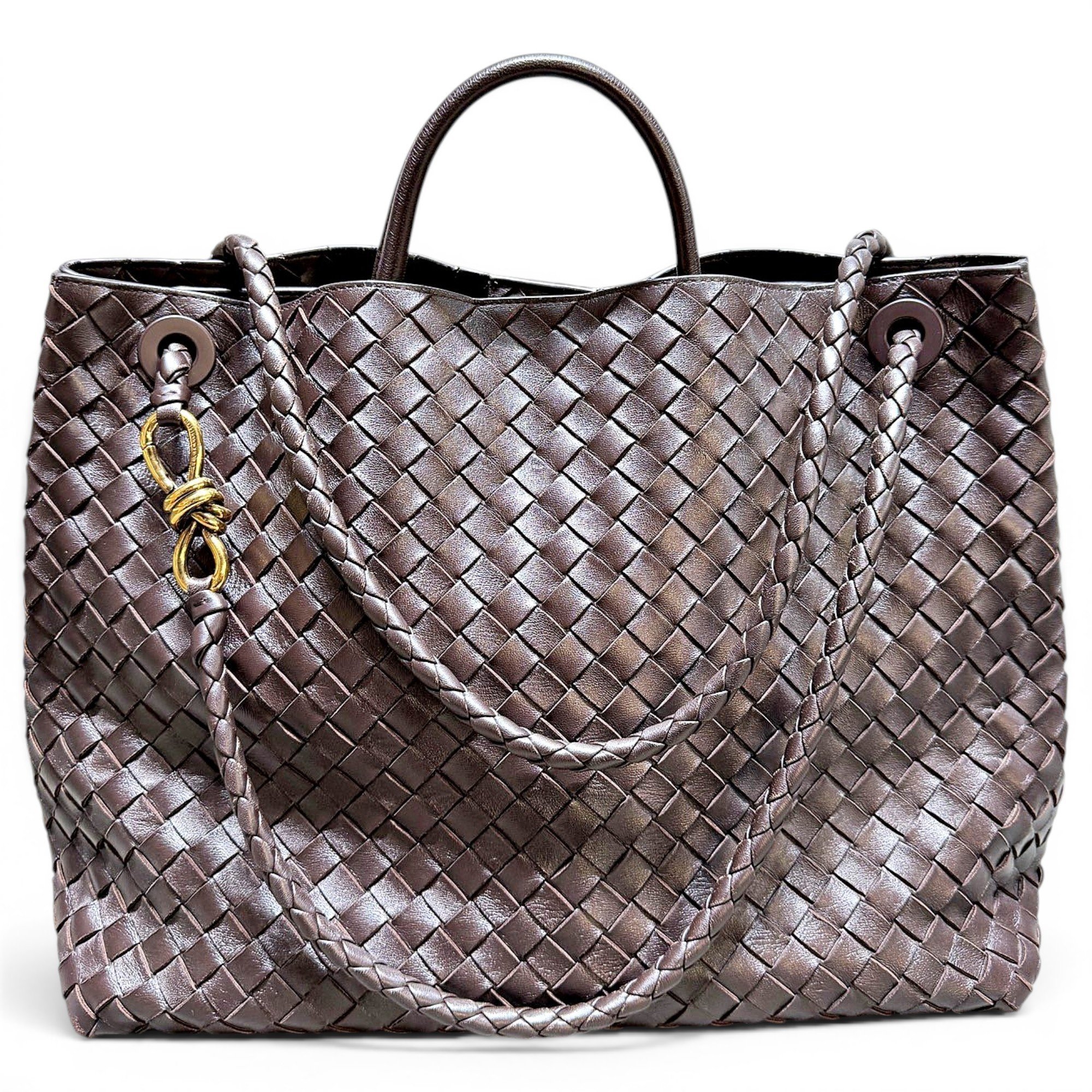Bottega Veneta Andiamo leather handbag
