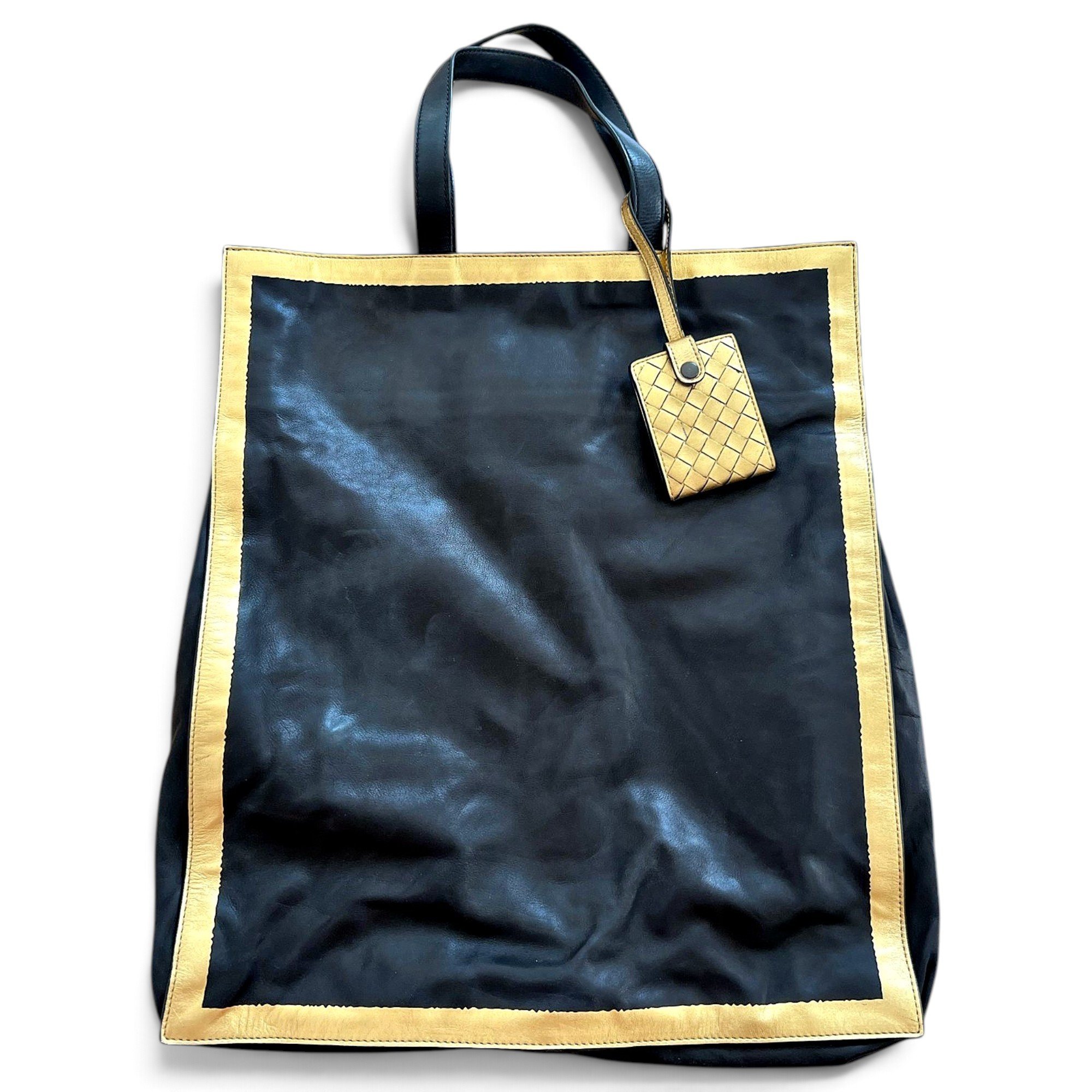 Leather tote