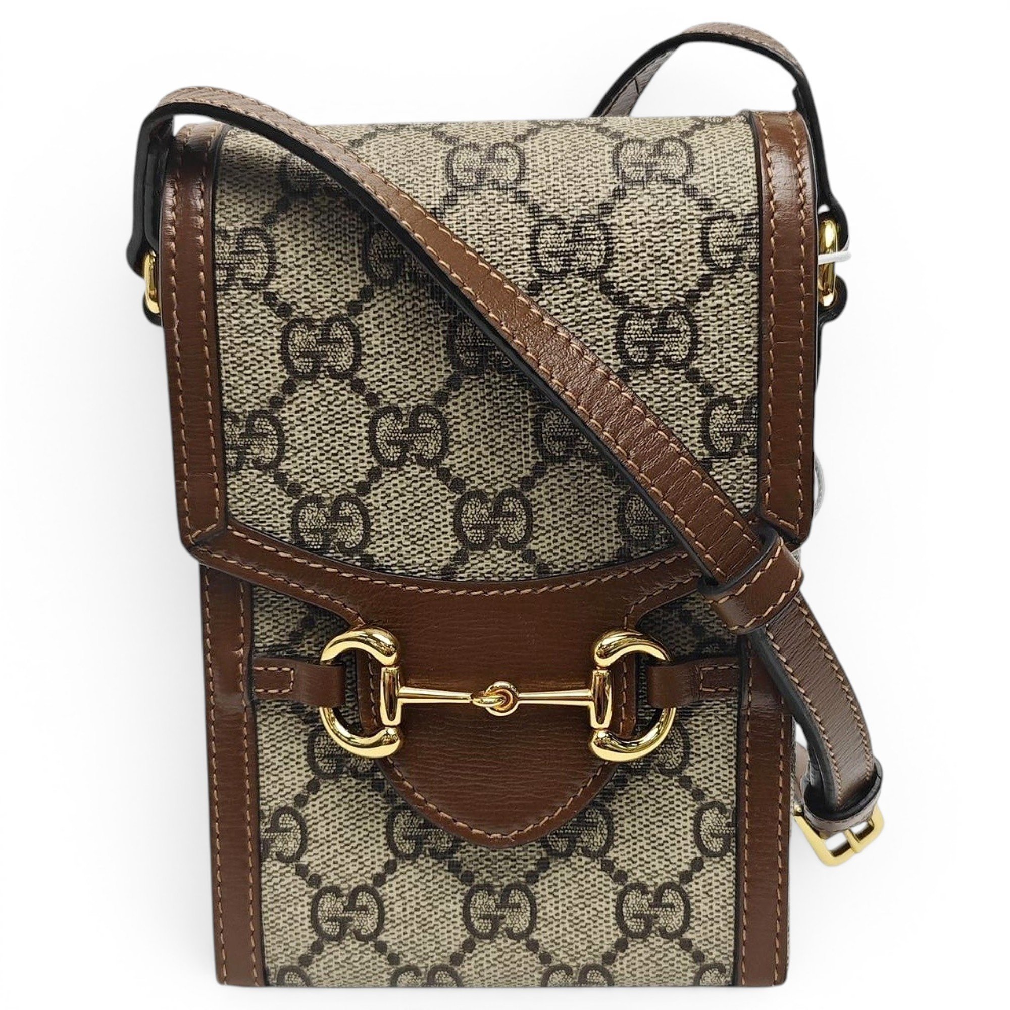 Handle Horsebit 1955 leather handbag
