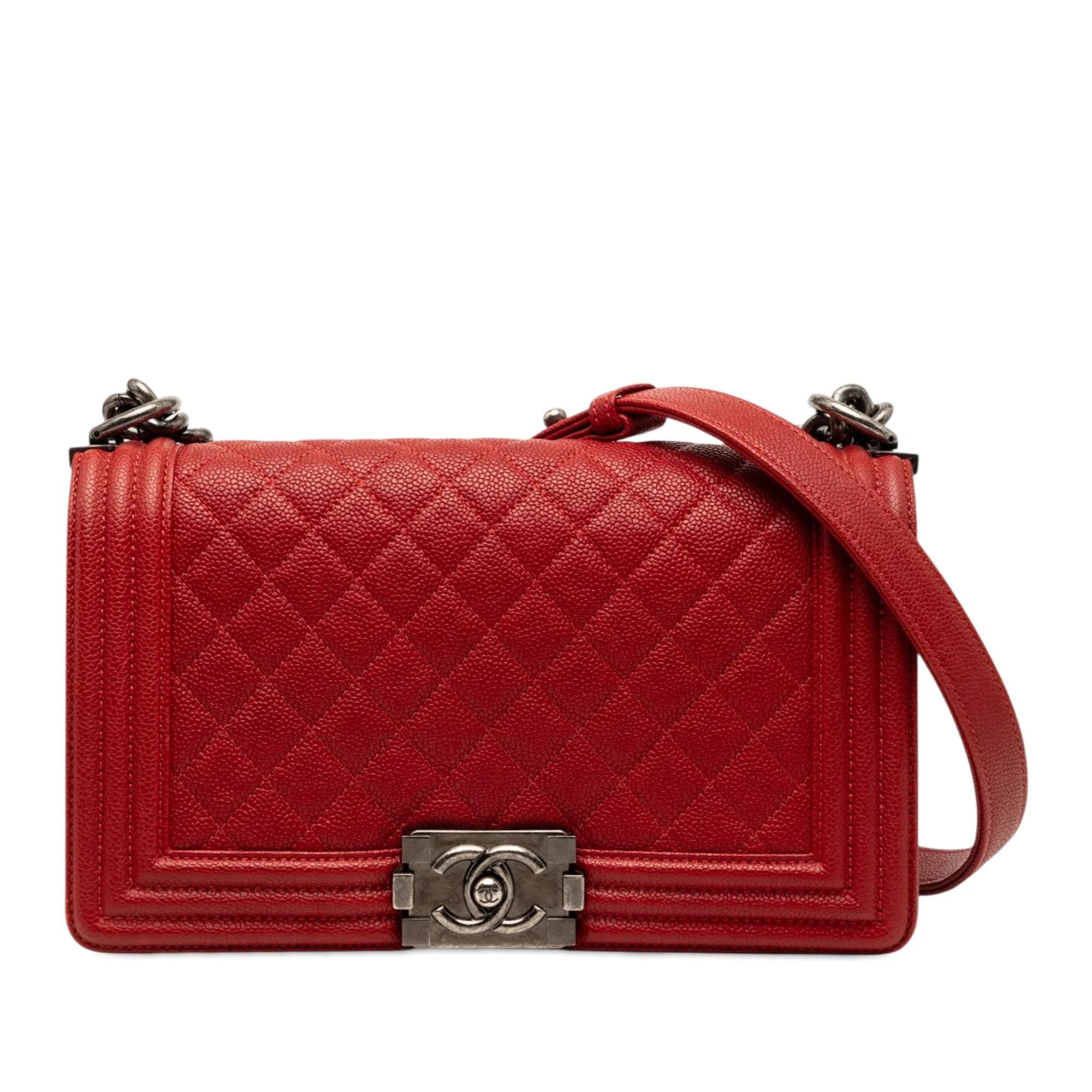 Boy leather crossbody bag