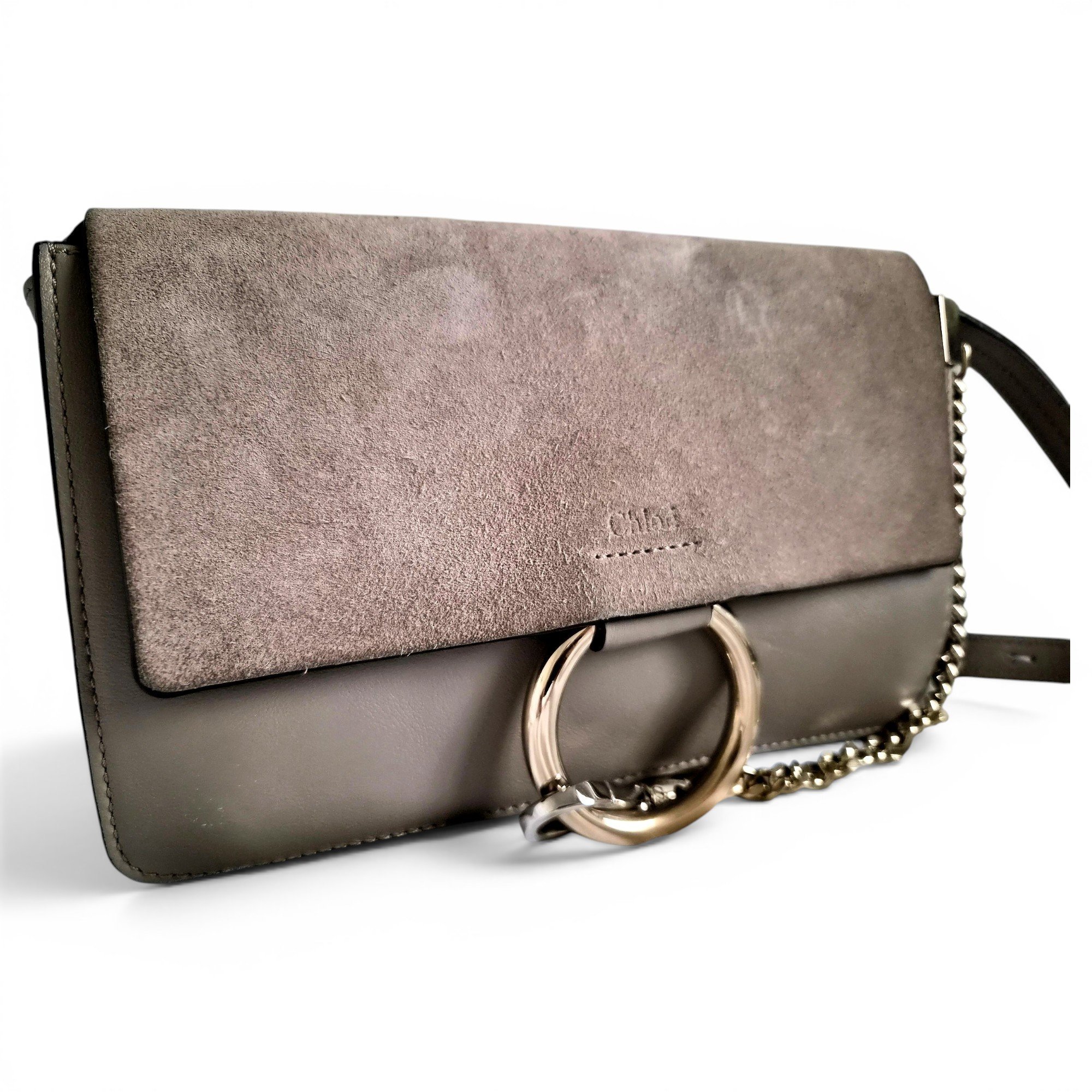 Faye leather crossbody bag