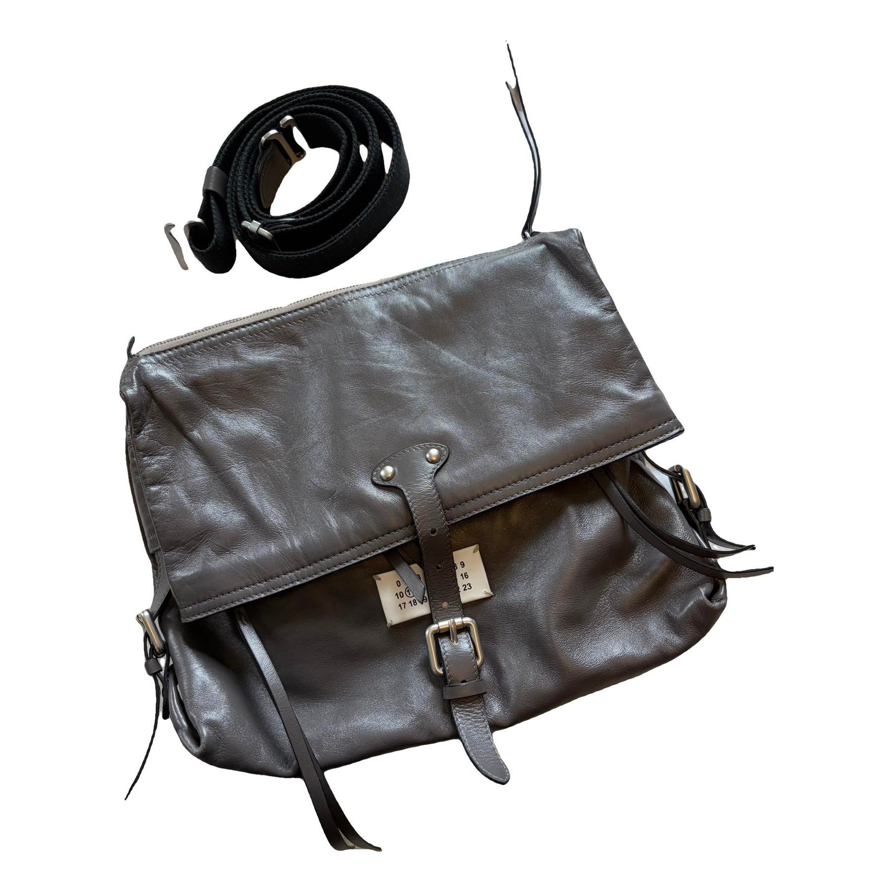 Leather crossbody bag