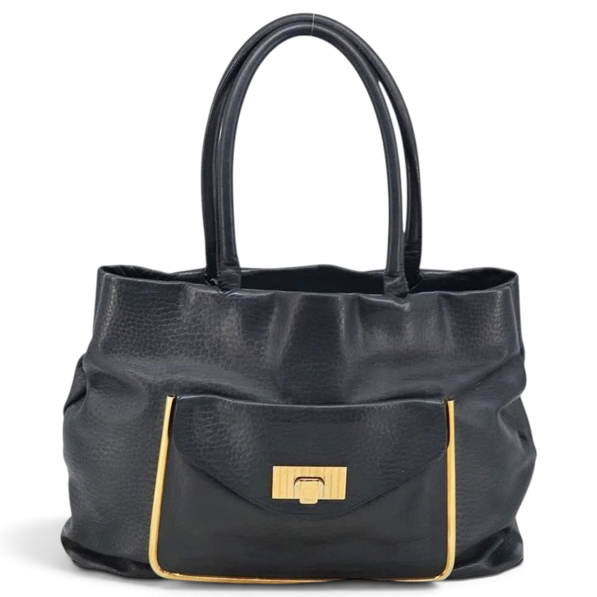 Leather handbag