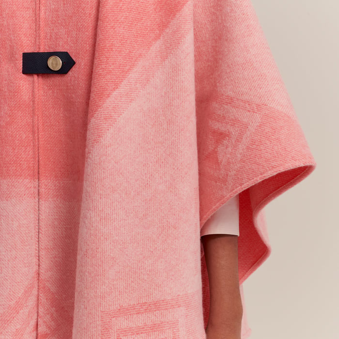 Warm Colors Wool Cape