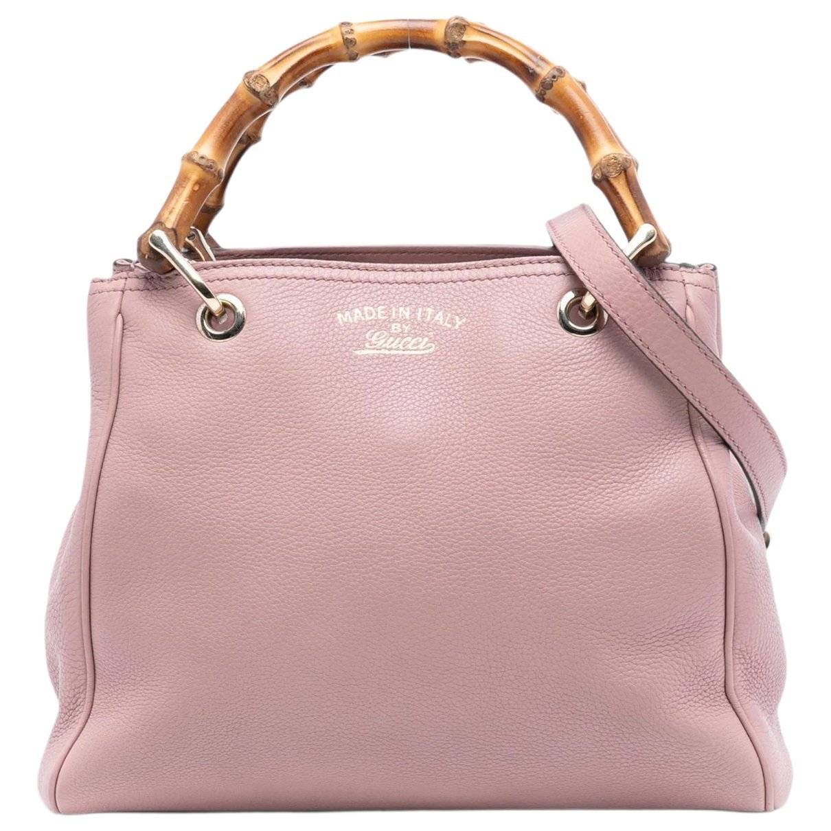 Bamboo leather satchel
