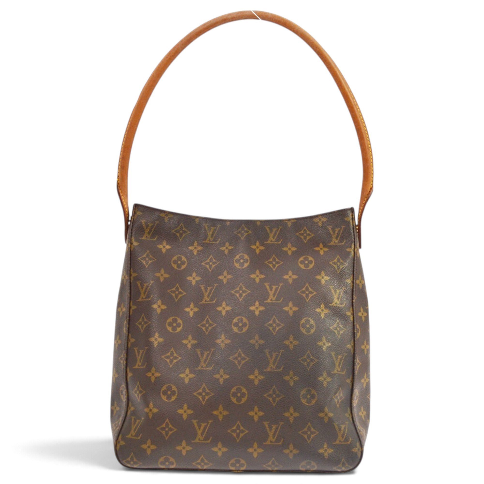 Looping cloth handbag