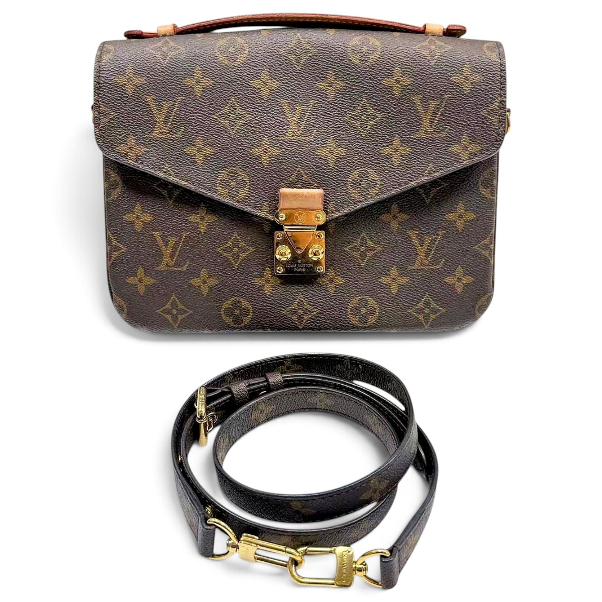 Metis leather handbag