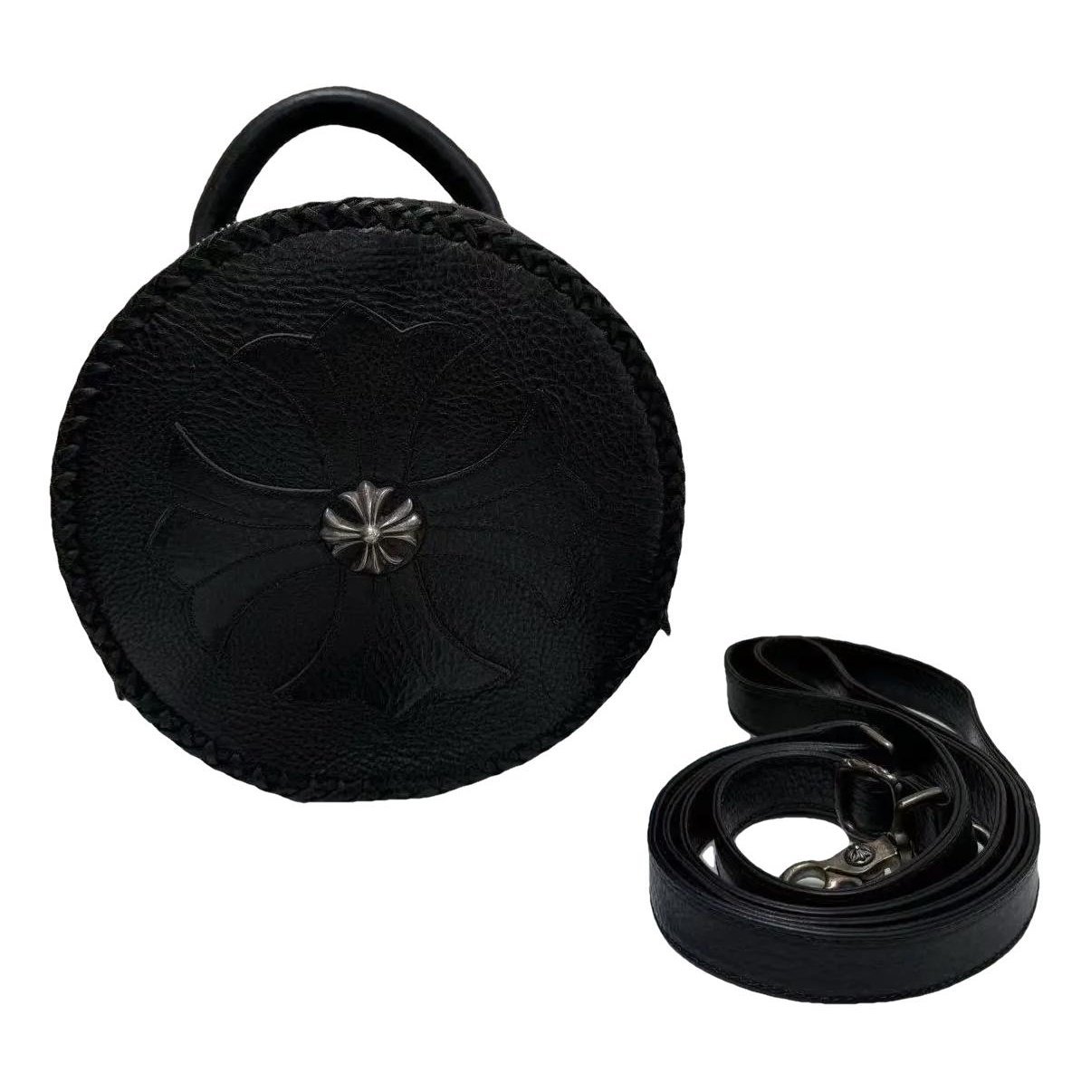 Chrome Hearts Leather crossbody bag