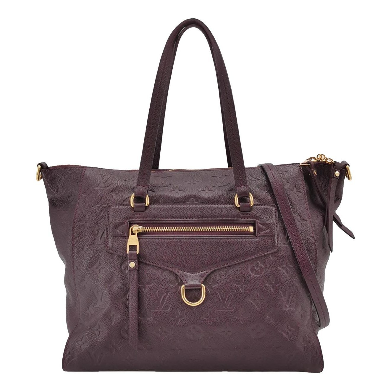 Lumineuse leather handbag