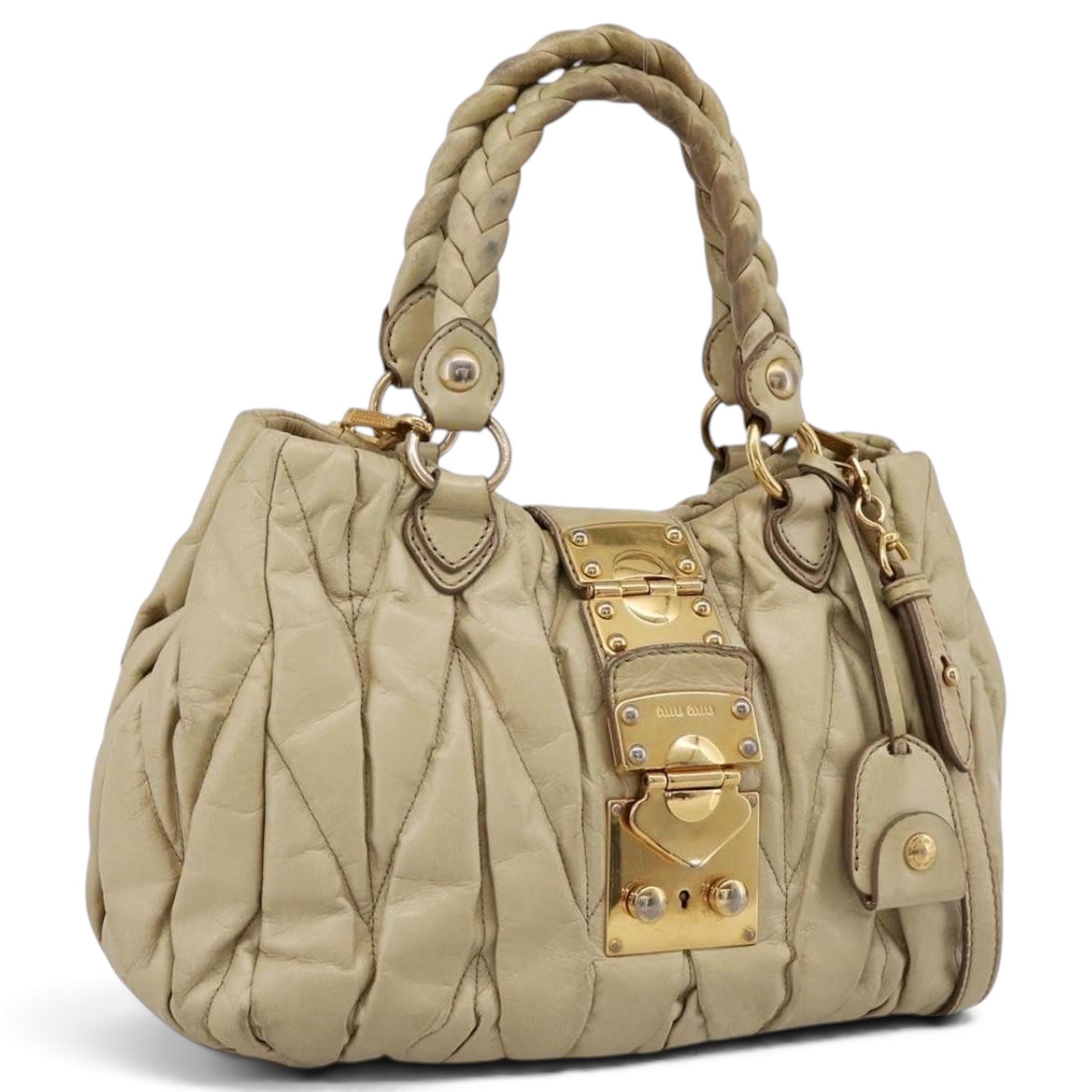Leather handbag